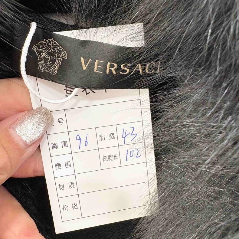 Versace Versace Knitted coat with a fox fur collar Size M / US 6-8 / IT 42-44 - 3 Thumbnail