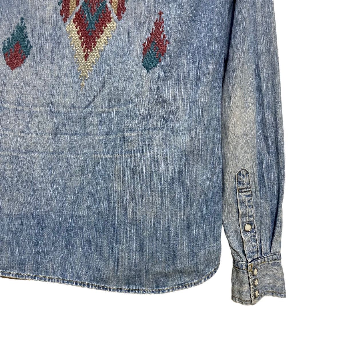 Remi Relief Remi Relief Western Denim Native Shirt Size US M / EU 48-50 / 2 - 12 Thumbnail