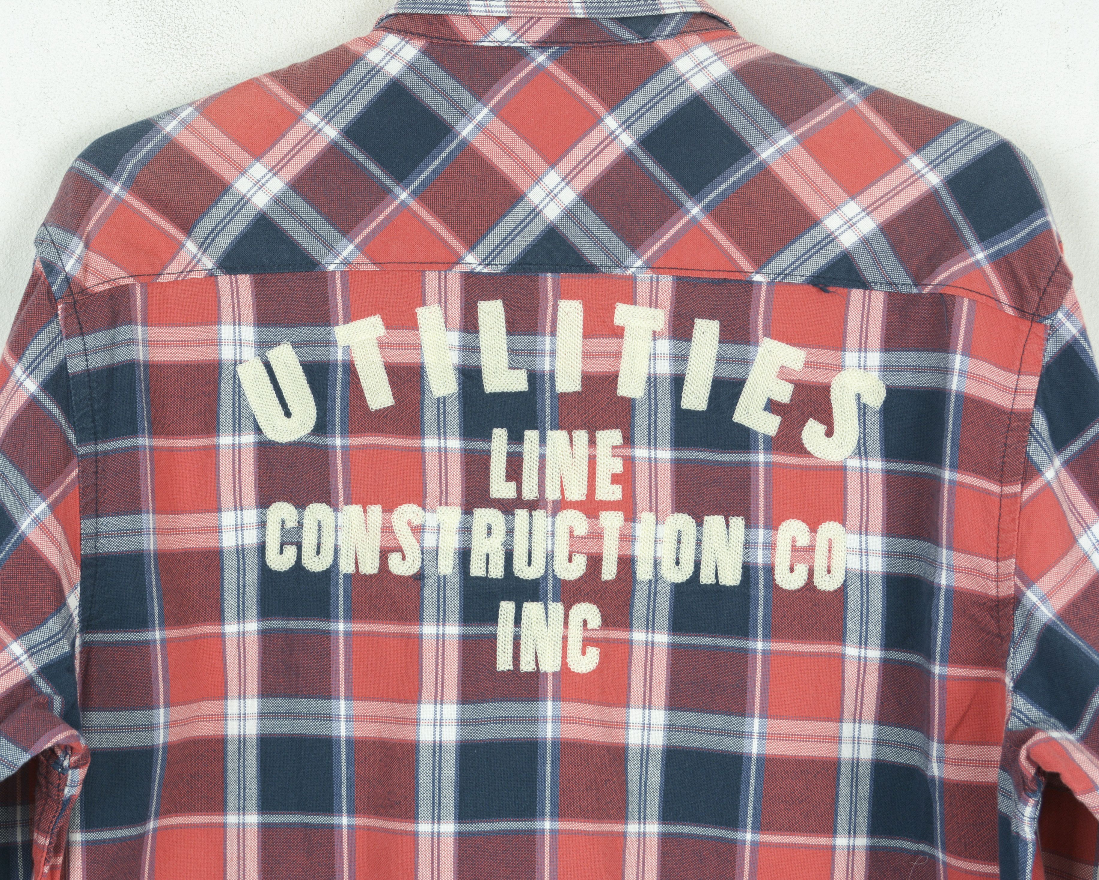 Scotch & Soda M Plaid Over Shirt Long Sleeved Check Tartan Embroidery Top Size US M / EU 48-50 / 2 - 6 Thumbnail