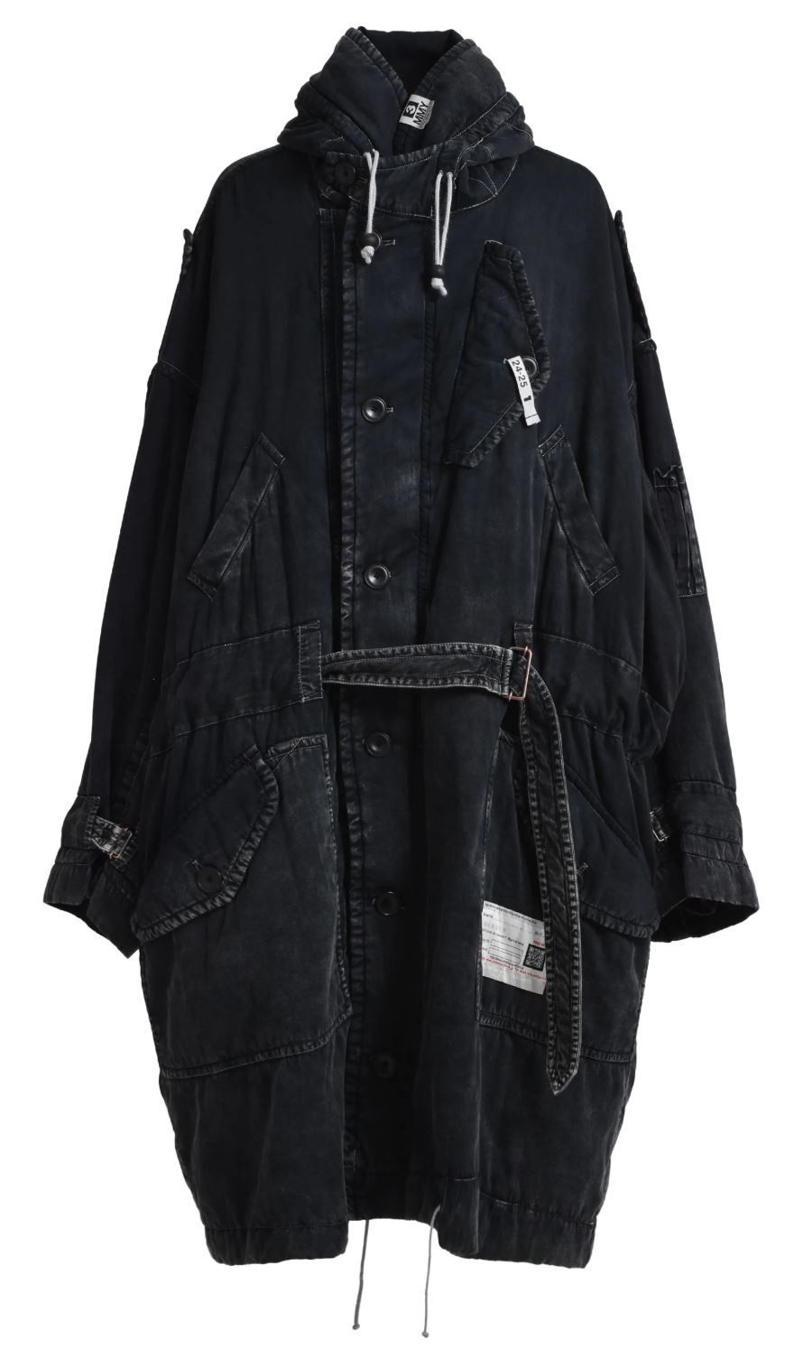 Maison MIHARA YASUHIRO Mihara Yasuhiro Loose Satin Riders Parka Size US S / EU 44-46 / 1 - 1 Thumbnail