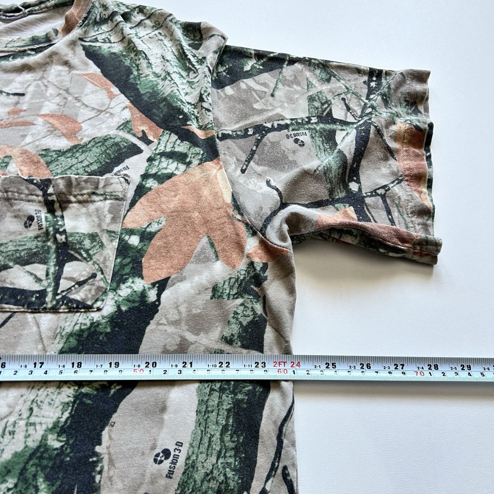 Realtree × Vintage Vintage Realtree Pocket T-Shirt XXL Camouflage Distressed Size US XXL / EU 58 / 5 - 4 Thumbnail