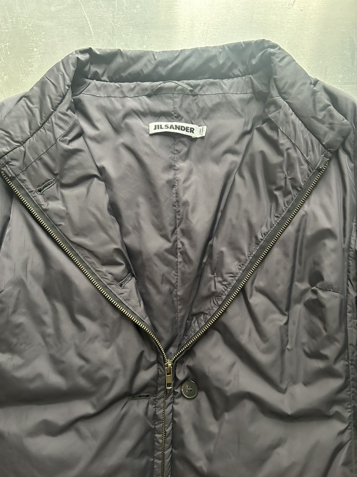Jil Sander Jil Sander Charcoal Grey Puffer Jacket Size S / US 4 / IT 40 - 2 Thumbnail