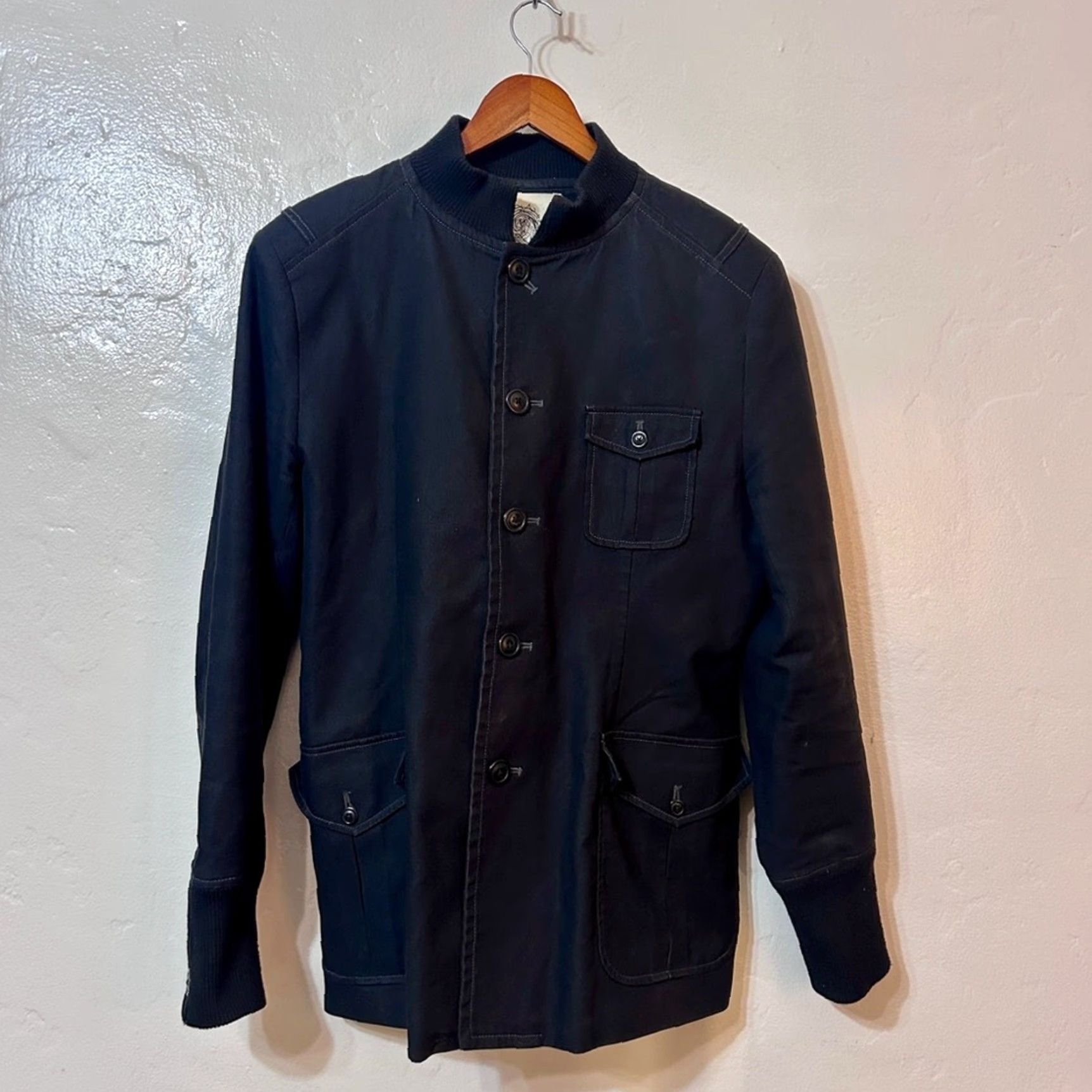 Vintage VINTAGE Modern Amusement x Urban Outfitters Black Utility Jacket XL Plaid Lined Fall Mens Size US XL / EU 56 / 4 - 4 Thumbnail