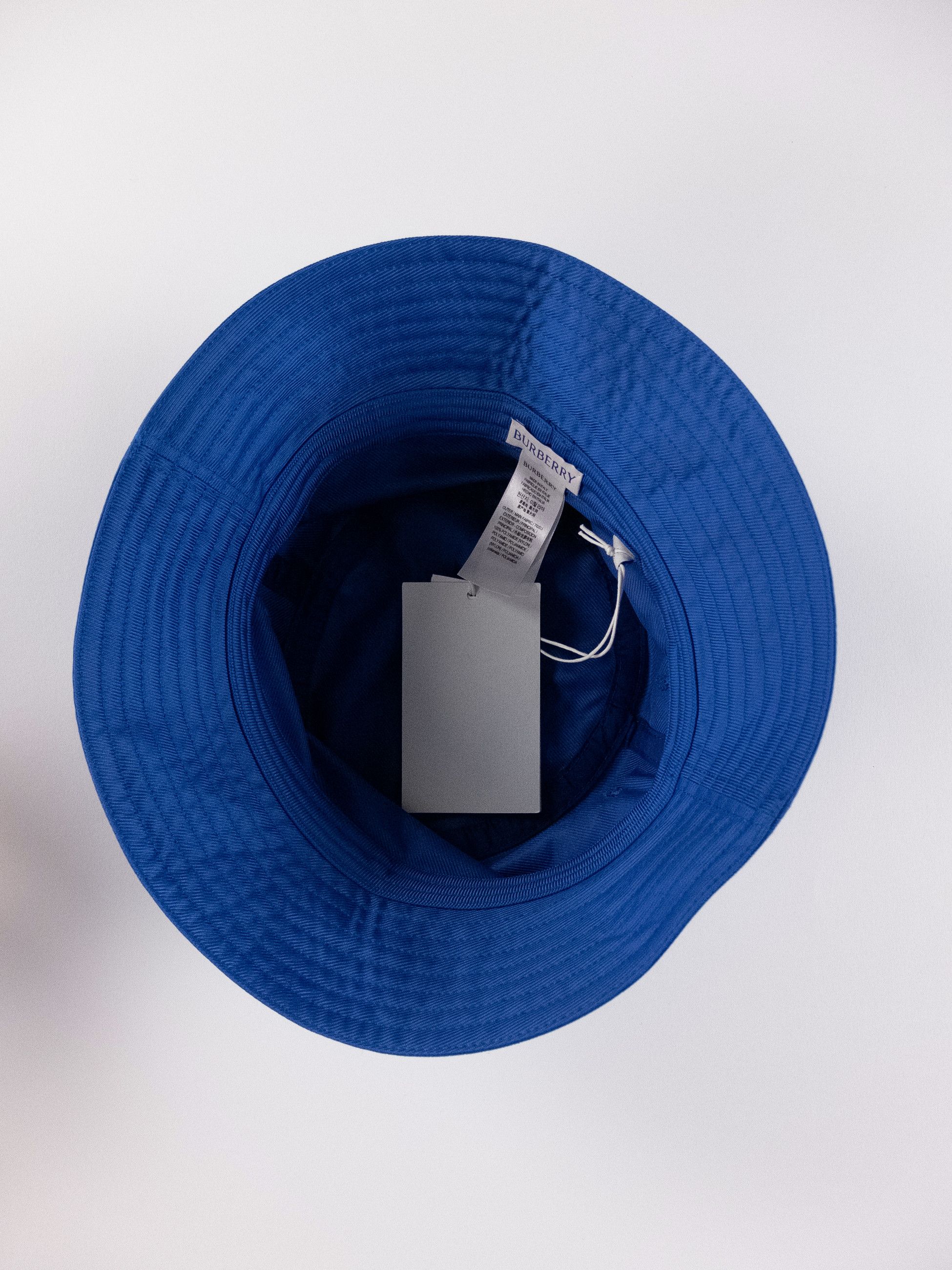 Burberry BURBERRY blue knight logo nylon bucket hat Large authentic Size ONE SIZE - 7 Thumbnail