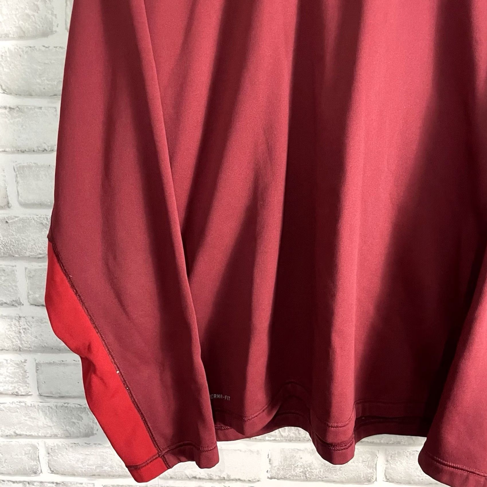 Nike Nike Therma-Fit Jacket Mens XXL Red Athletic Half Zip-Up Size US XXL / EU 58 / 5 - 3 Thumbnail