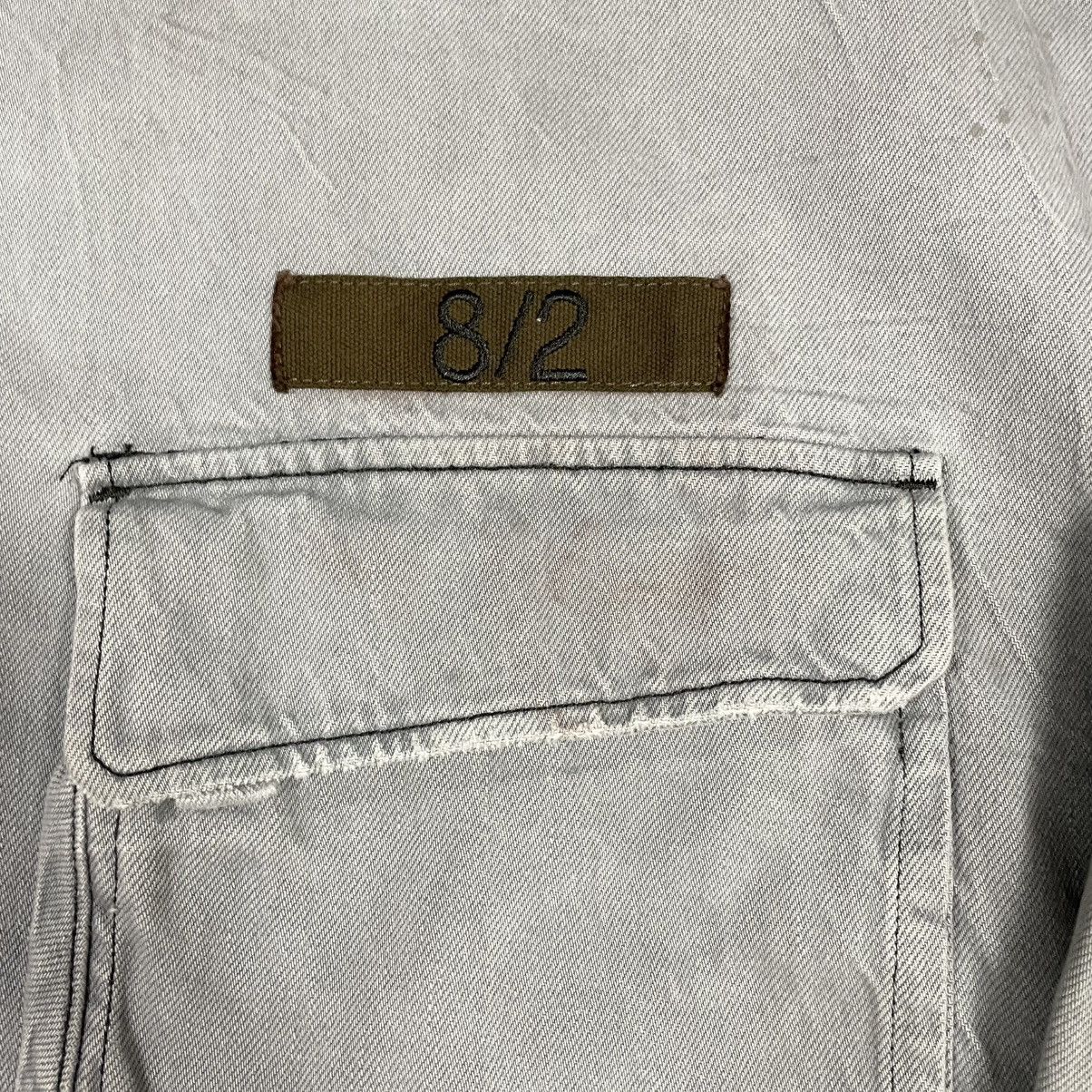 Hudson Hudson Brandon Williams Workwear Baggy Chore Jacket Smoke Size US XL / EU 56 / 4 - 3 Thumbnail