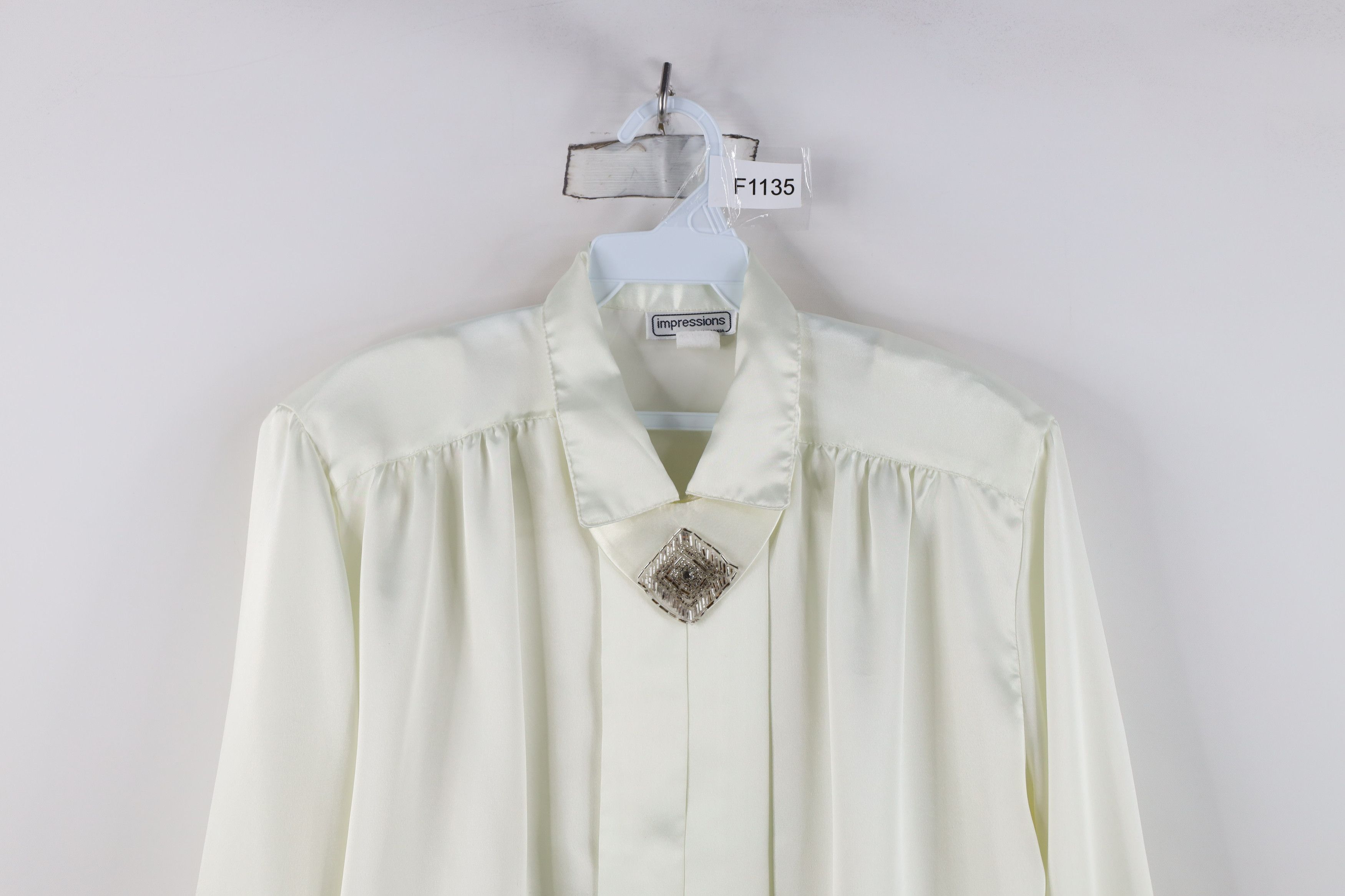 Vintage Vintage 90s Streetwear Silky Polyester Button Shirt USA Size XXL / US 16-18 / IT 52-54 - 2 Thumbnail