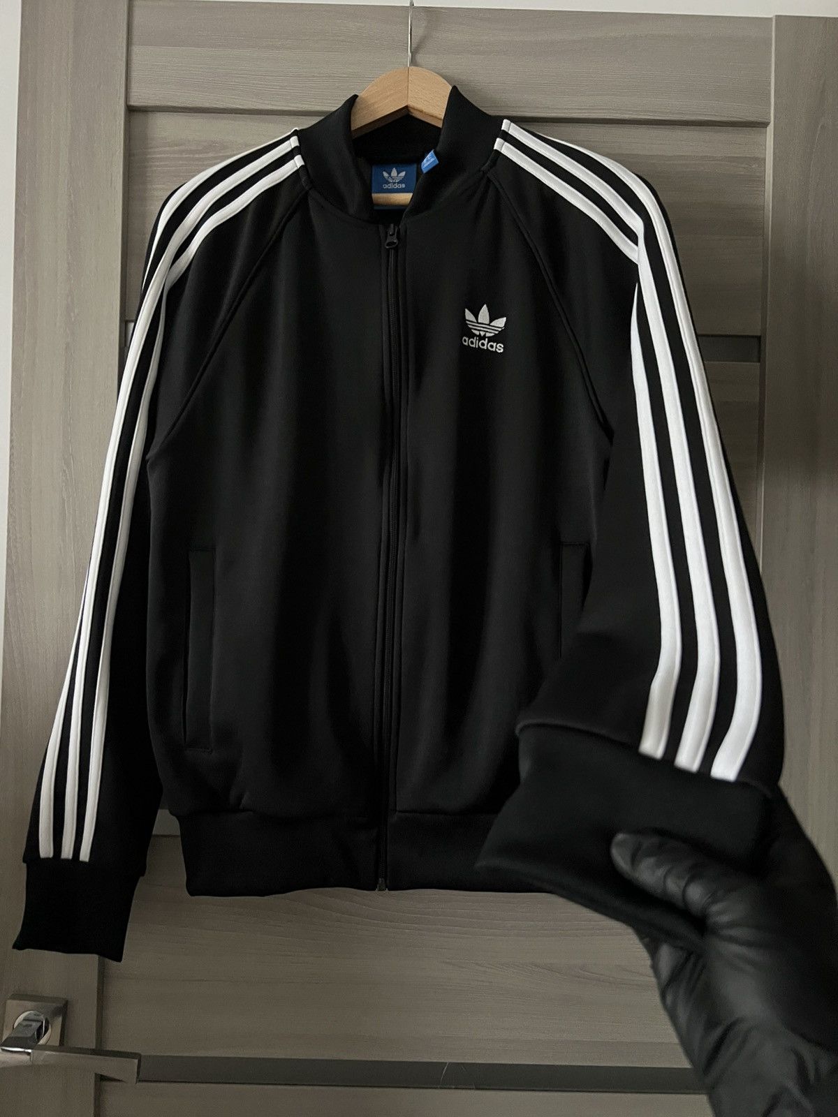 Adidas Vintage Adidas Track Jacket Sriped Y2K Black White Size US XS / EU 42 / 0 - 2 Thumbnail