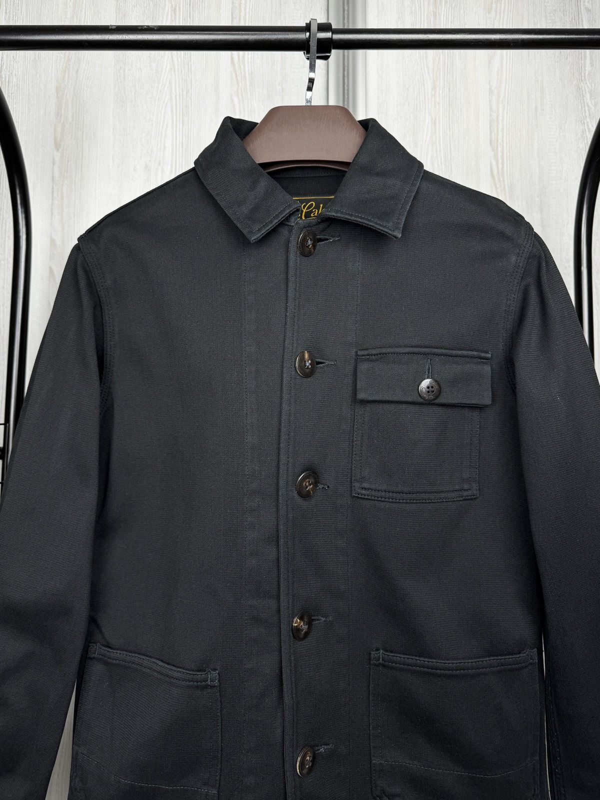 Other The Calee Coverall Cotton Work Chore Black Japanese jacket Size US S / EU 44-46 / 1 - 3 Thumbnail
