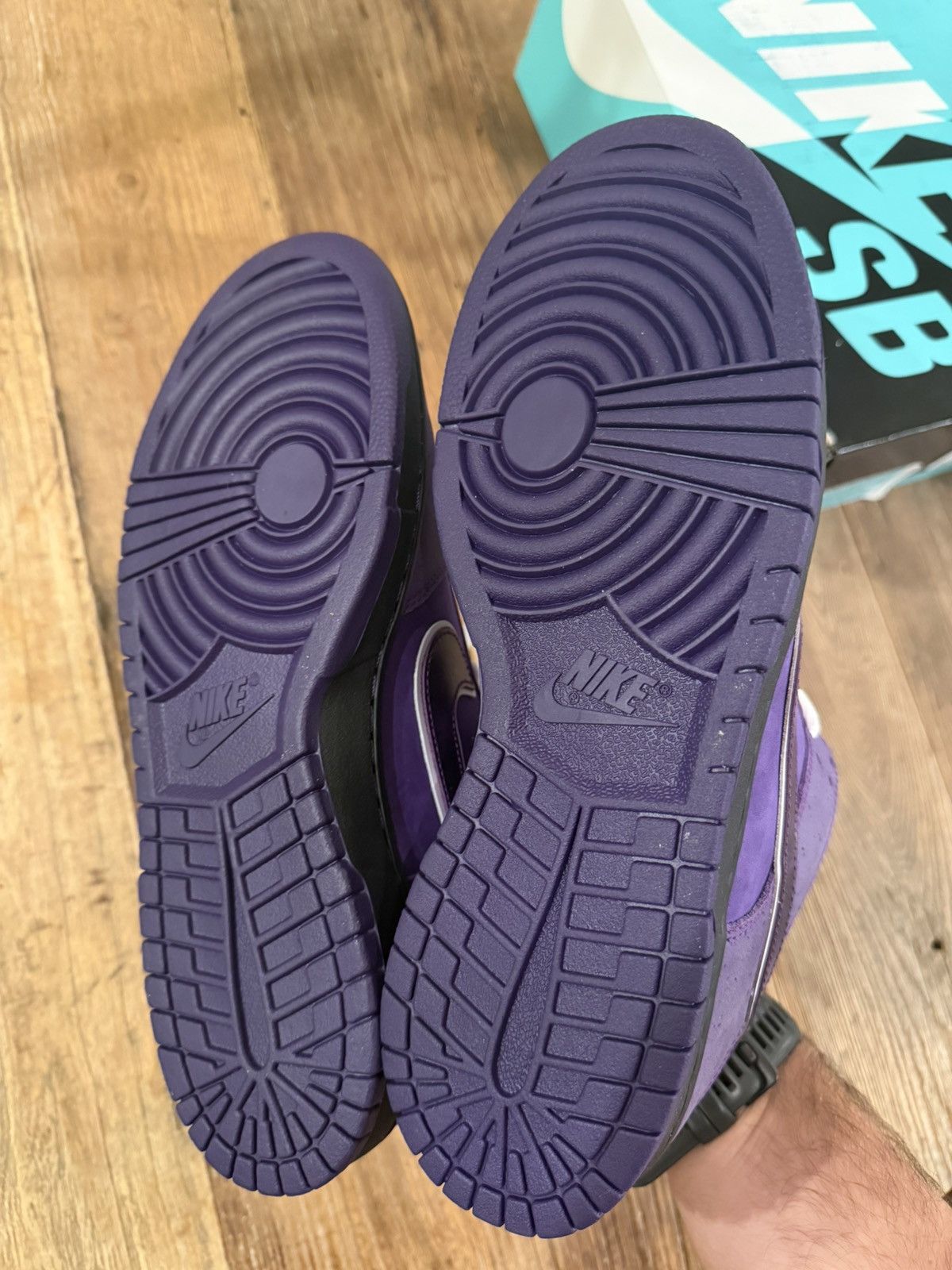 Nike SB Nike SB Dunk low Concepts Purple Lobster (Special Box) Size US 11 / EU 44 - 5 Thumbnail