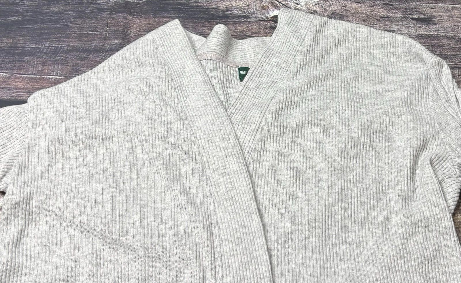 Other Hammacher Schlemmer Cardigan Sweater Womens Large Long Open Size L / US 10 / IT 46 - 4 Thumbnail