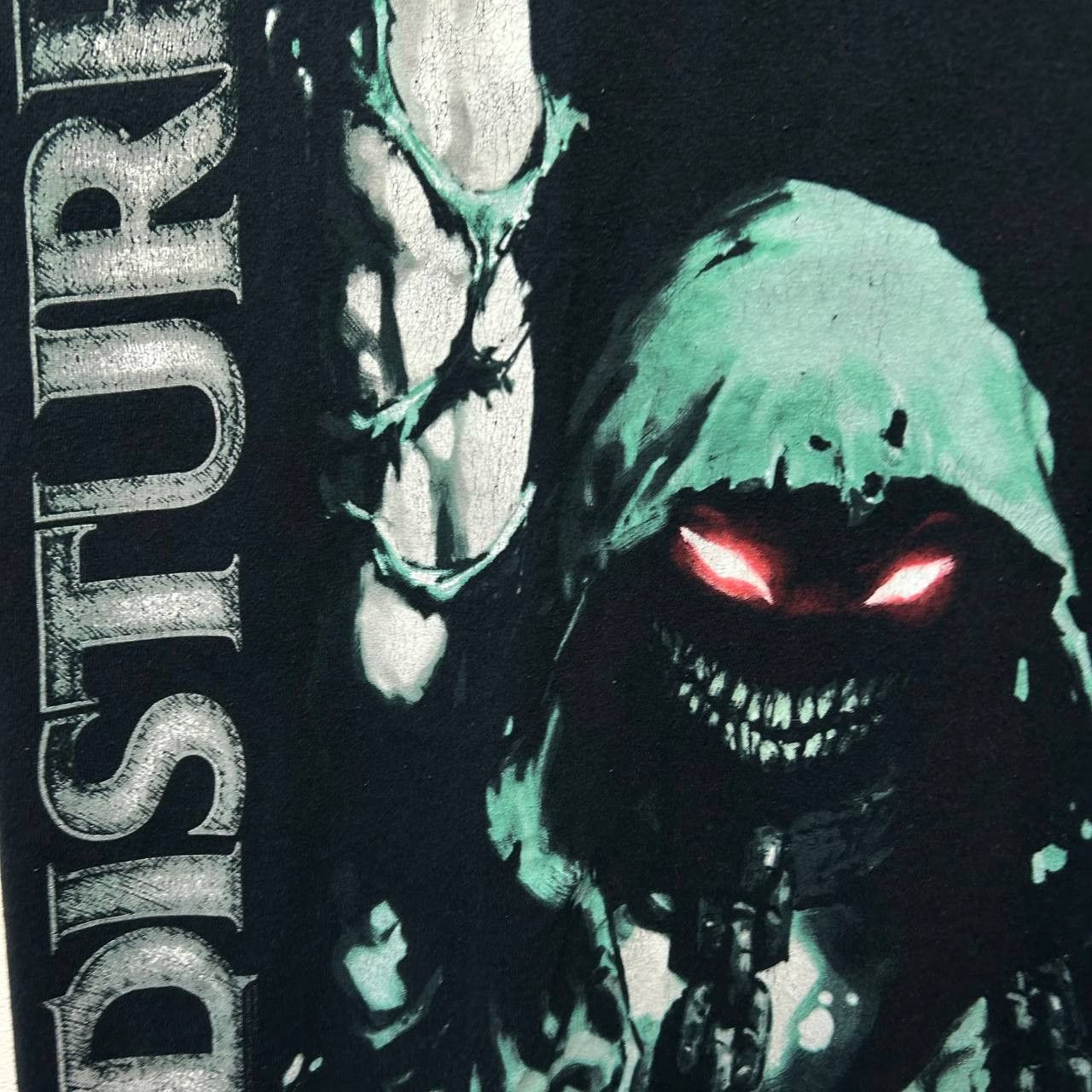 Band Tees Vintage Disturbed Big Graphic logo 2000s rock band tee Size US M / EU 48-50 / 2 - 3 Thumbnail