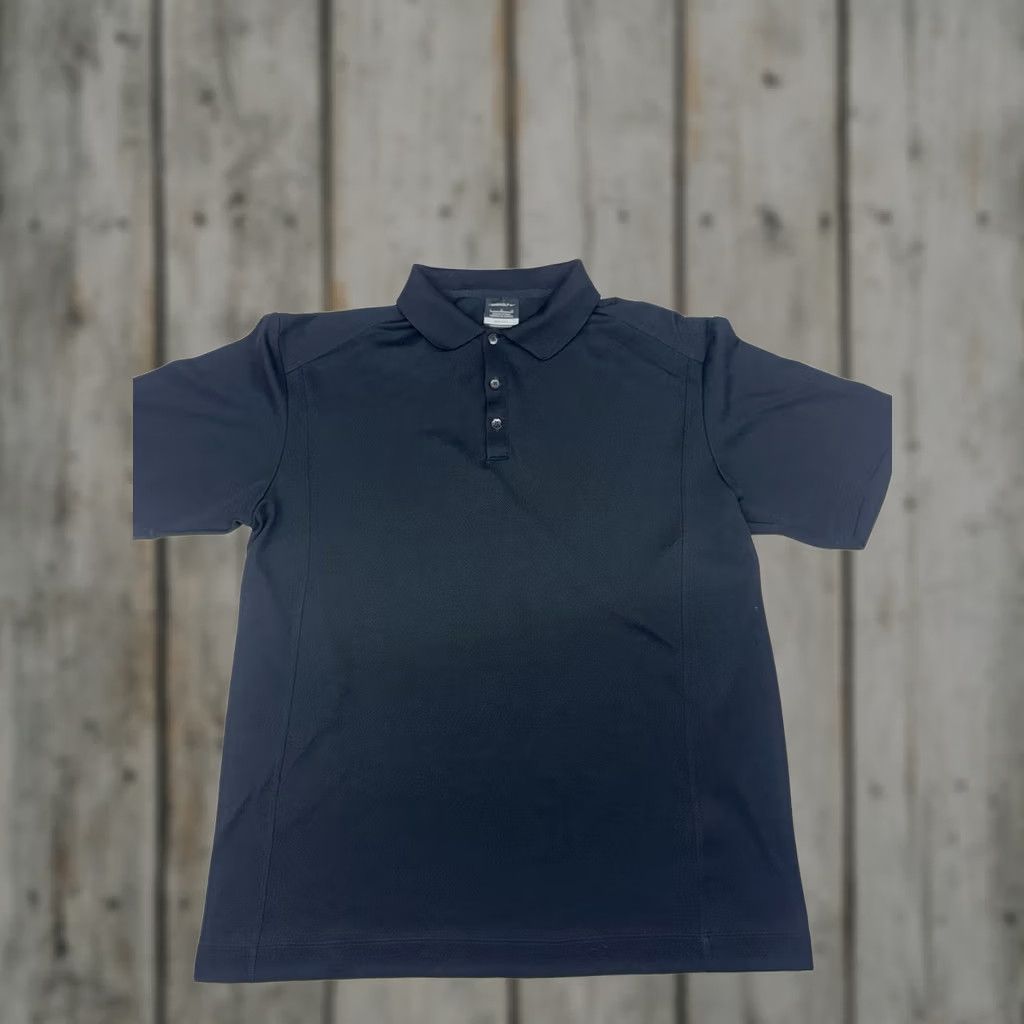 Nike Nike Dri-Fit Gold Polo Athletic Performance Stretch Fit Golf Casual Classic Sz L Size US L / EU 52-54 / 3 - 1 Thumbnail