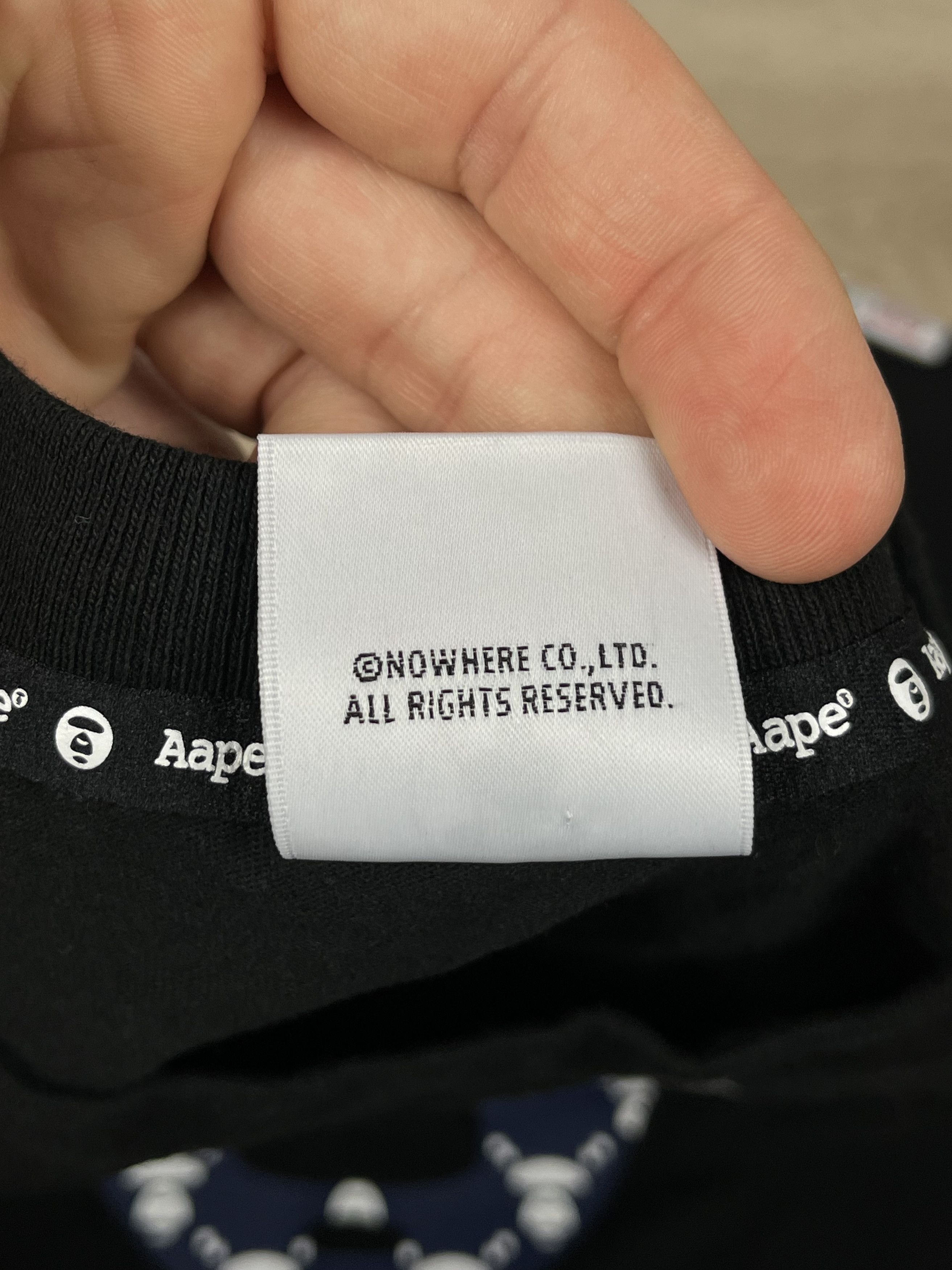 Aape × Bape Aape Union Tshirt Size US M / EU 48-50 / 2 - 6 Thumbnail