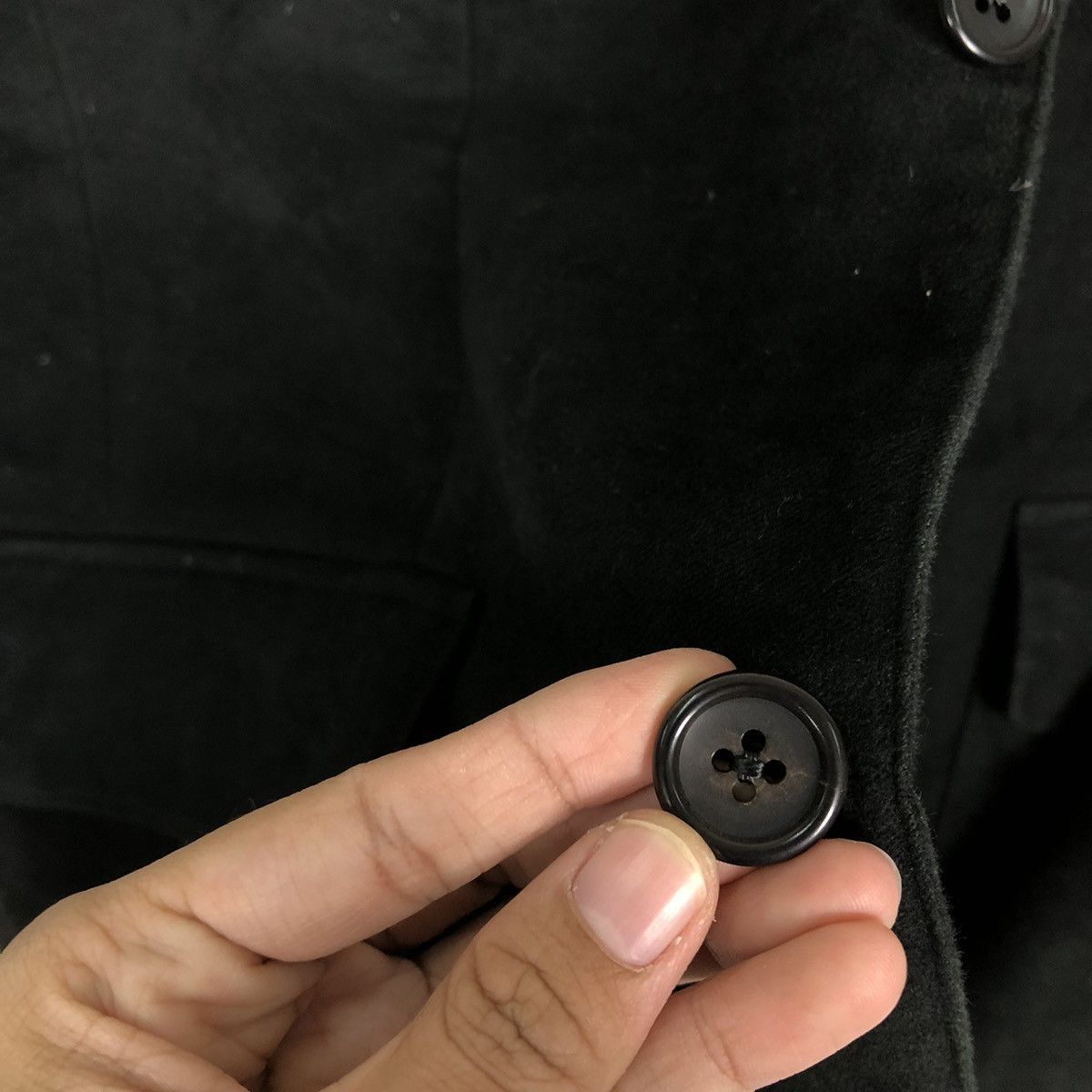 Margaret Howell 🔥Rich Black Vtg Chore Work Jacket Margaret Howell Japan Size US M / EU 48-50 / 2 - 14 Thumbnail