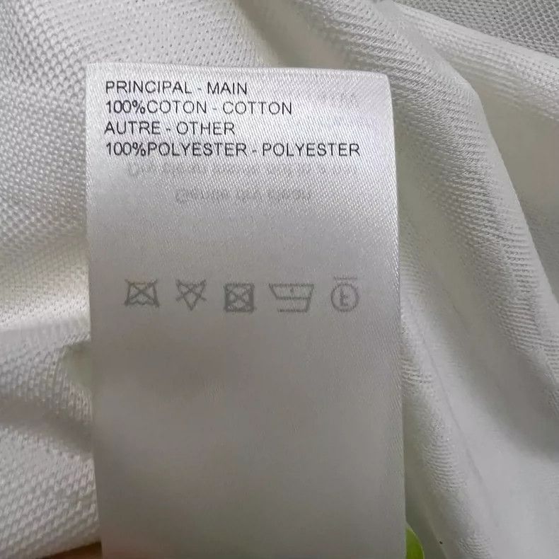 Louis Vuitton Louis Vuitton Cream Checkered Polo Shirt XL -2505 Size US XL / EU 56 / 4 - 7 Thumbnail