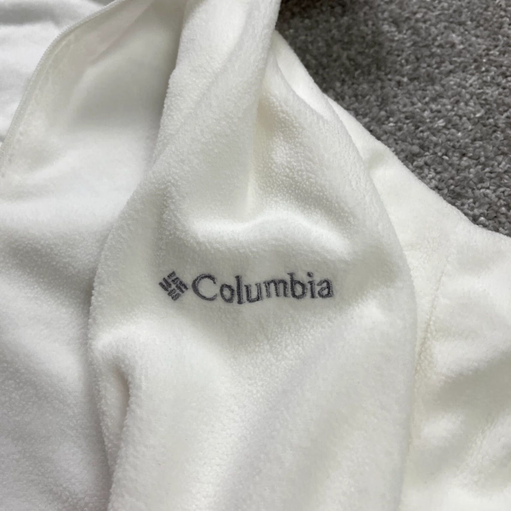 Vintage Columbia Glacial Fleece Jacket Womens Small White 1/4 Zip Outdoor Active Hiking Size S / US 4 / IT 40 - 4 Thumbnail