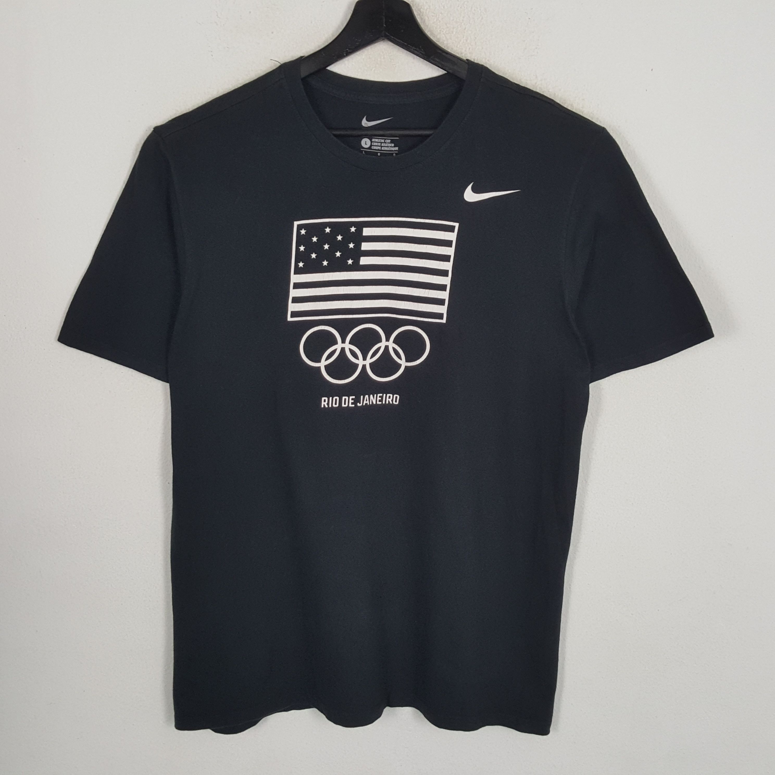 Nike NIKE OLYMPICS RIO JENEIRO Center Design Tshirt Size US L / EU 52-54 / 3 - 1 Thumbnail
