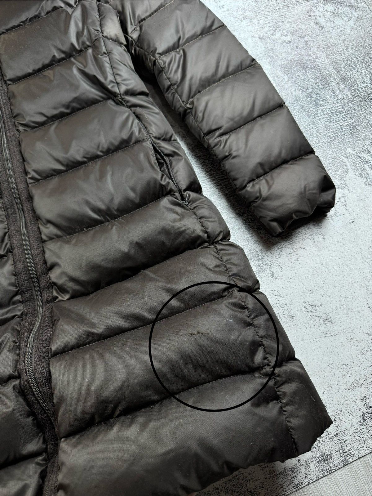 Moncler Moncler Brown Women’s Small Outdoor Hooded Long Down Parka Coat Jacket Puffer Size S / US 4 / IT 40 - 7 Thumbnail