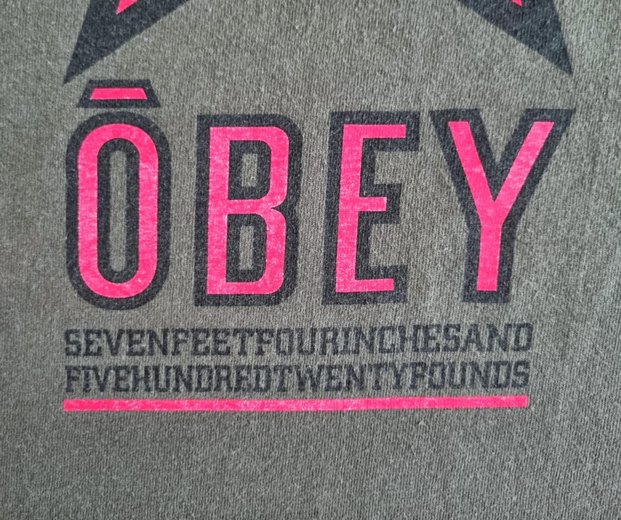 Obey Vintage OBEY Shirt Size US S / EU 44-46 / 1 - 6 Thumbnail