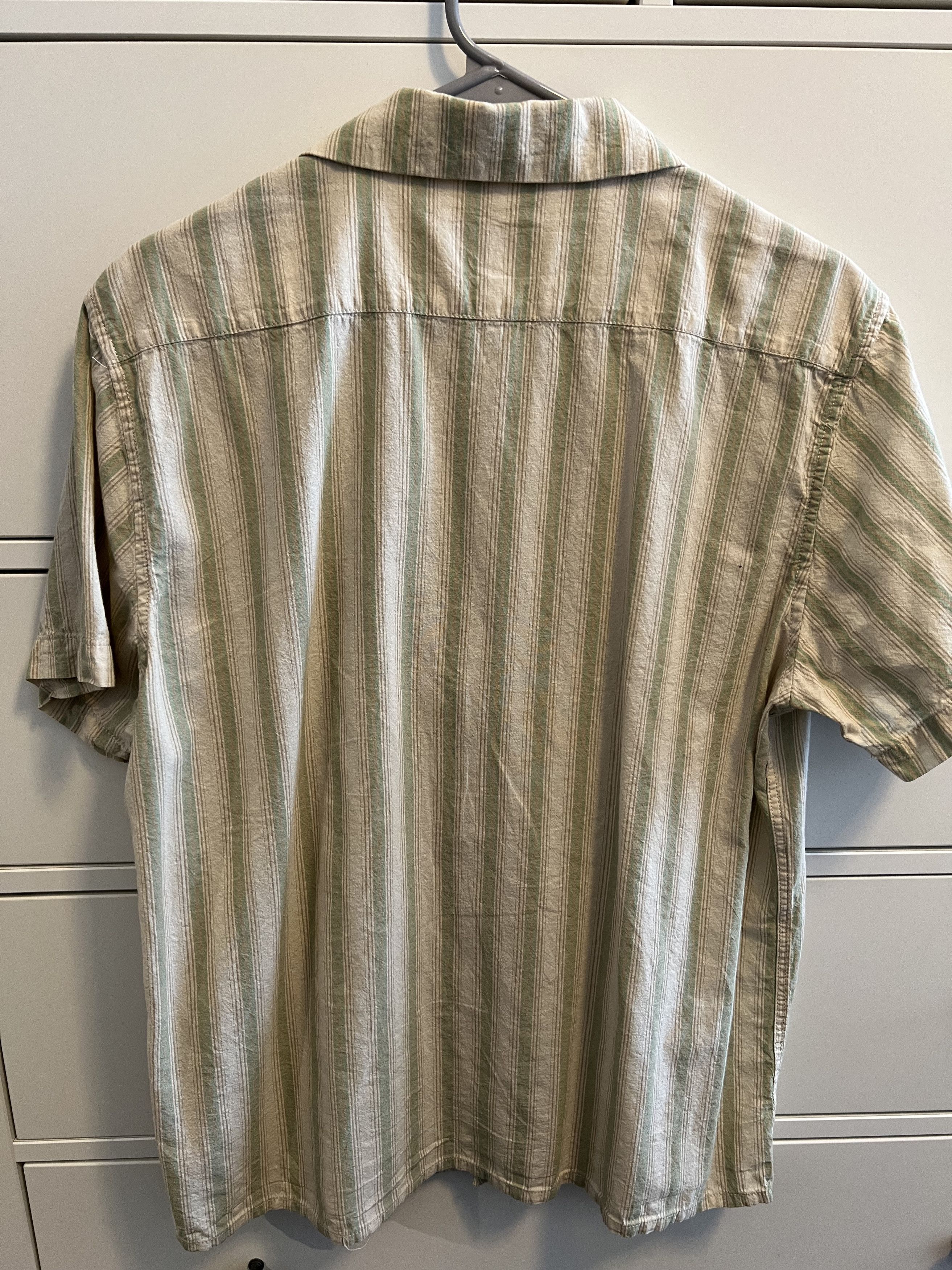 Rhythm Rhythm Mens Camp Collar Short Sleeve Shirt Size US M / EU 48-50 / 2 - 3 Thumbnail