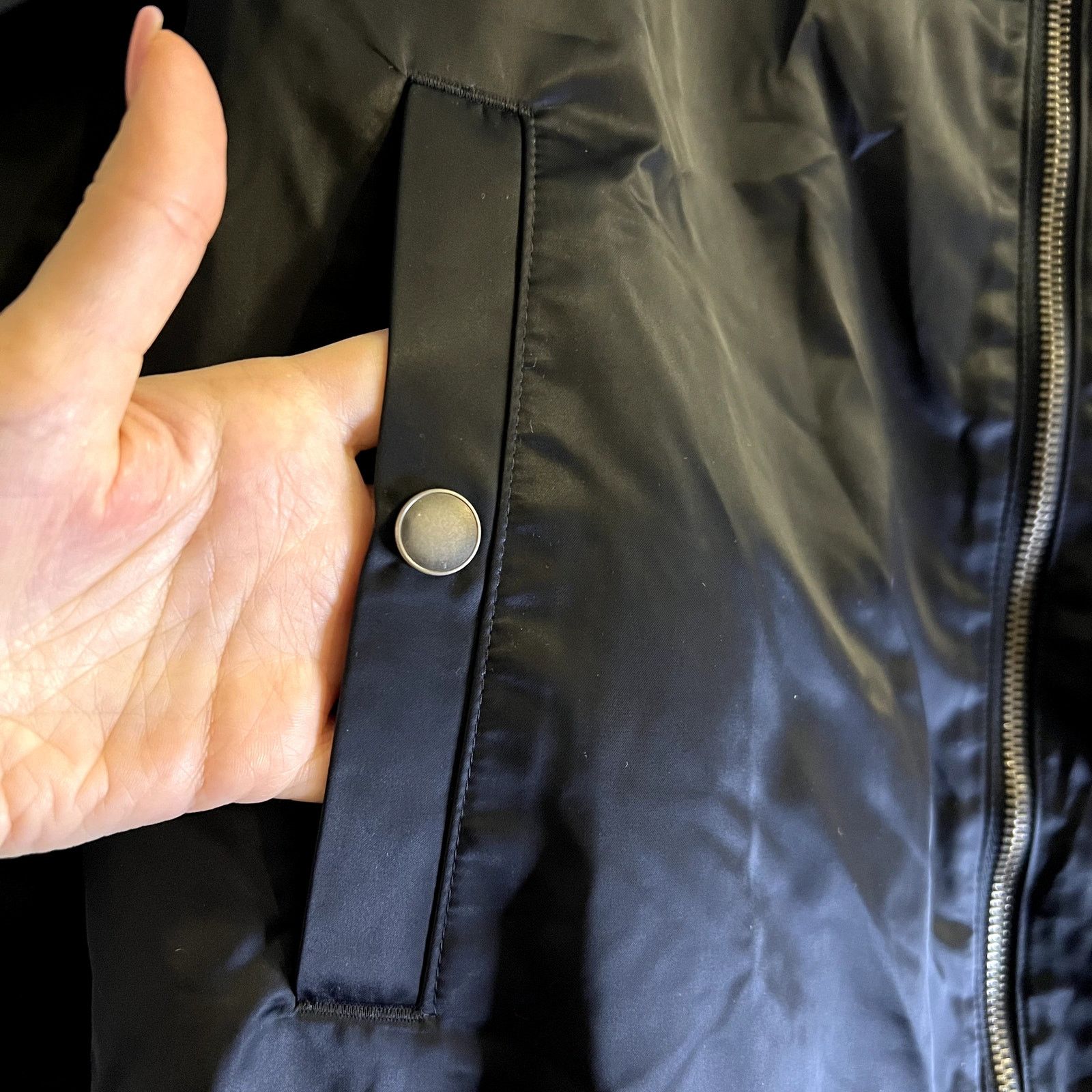 Bonobos Bonobos Mens Full Zip Bomber Jacket Standard Fit Black L Size US L / EU 52-54 / 3 - 4 Thumbnail