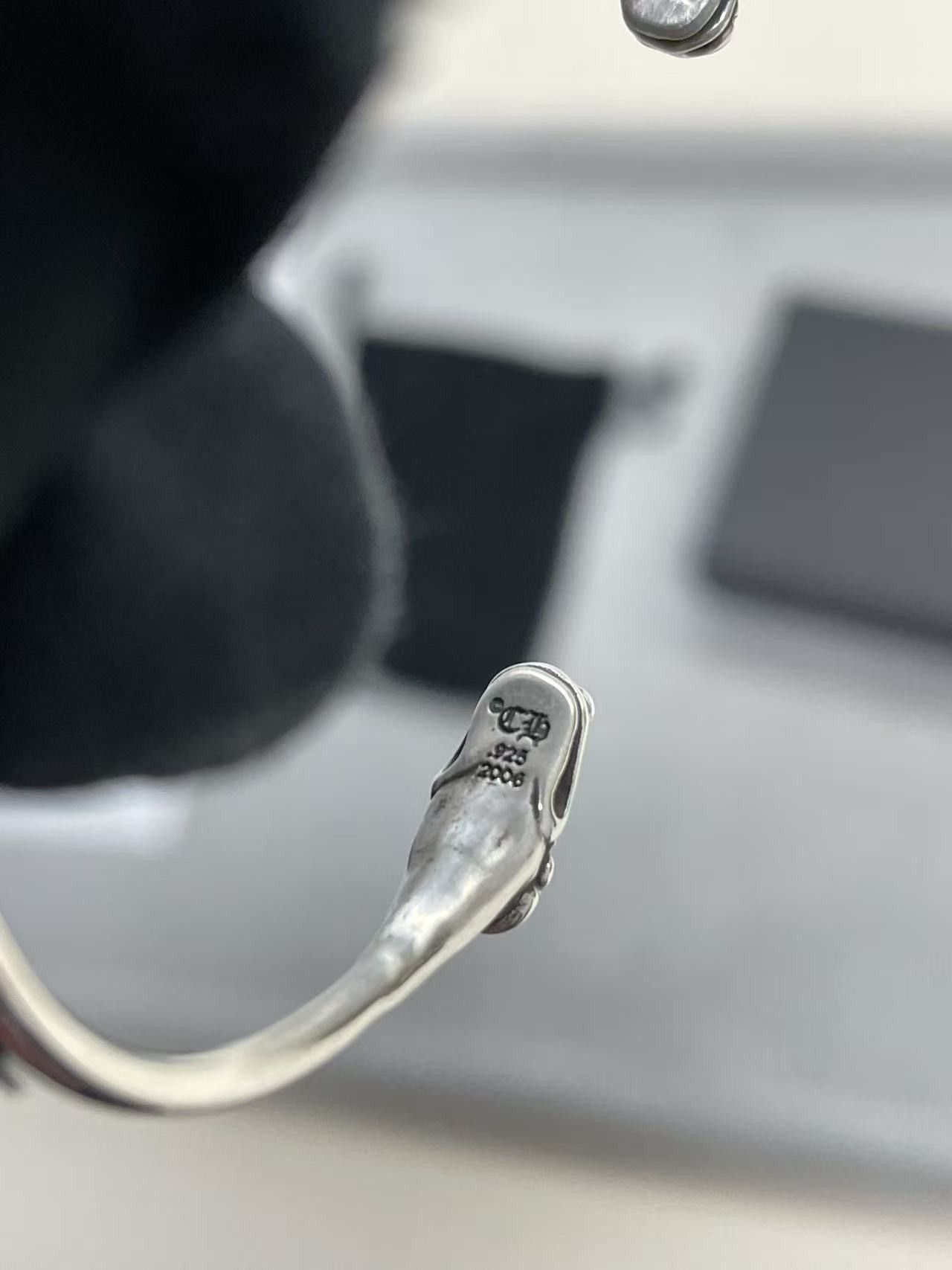 Chrome Hearts Chrome Hearts Silver Double Dragon Head Cuff Bracelet Size ONE SIZE - 9 Thumbnail