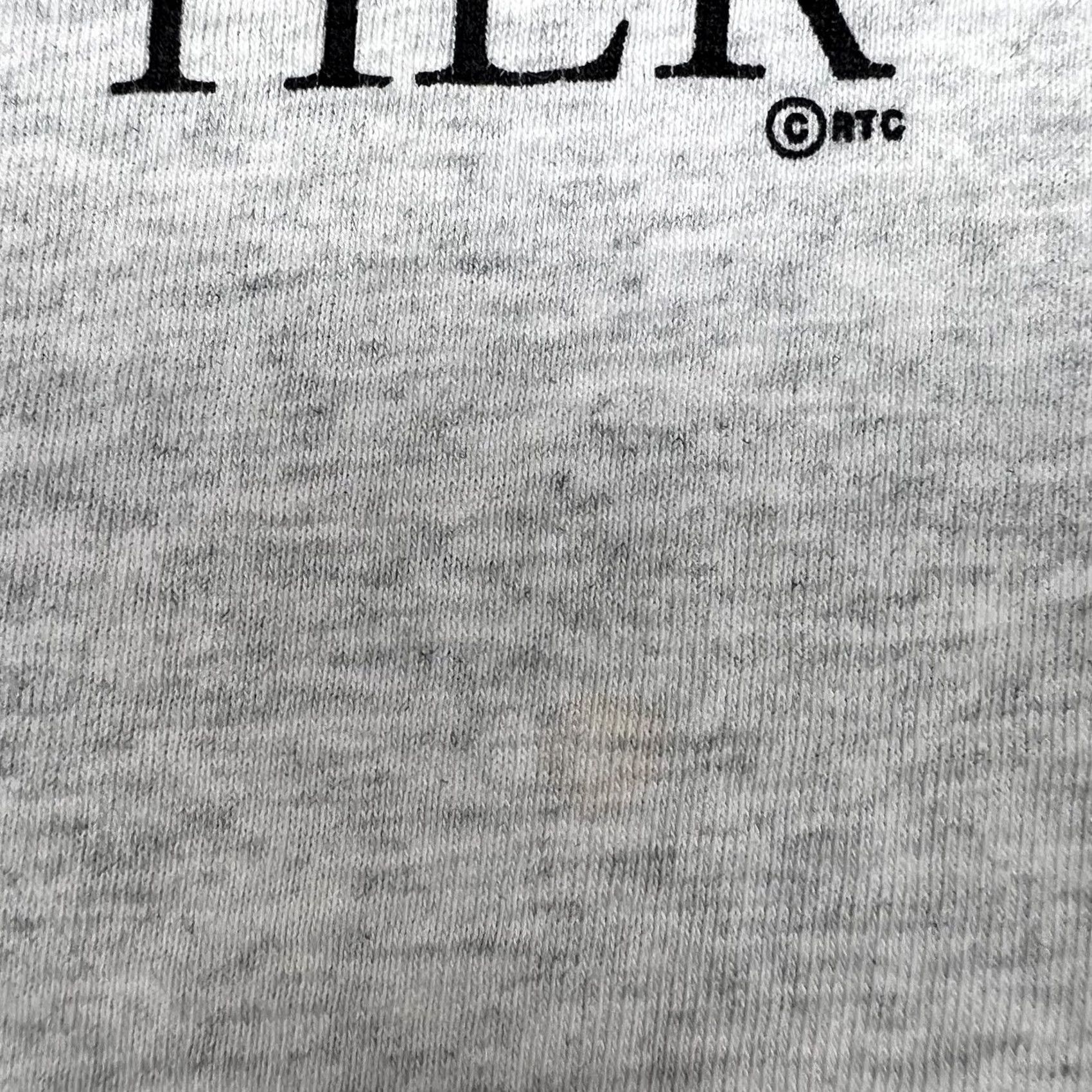 Fruit Of The Loom VINTAGE 90s Graphic Tee T-Shirt Armchair Philosopher XL Made USA Nike Size US XL / EU 56 / 4 - 6 Thumbnail