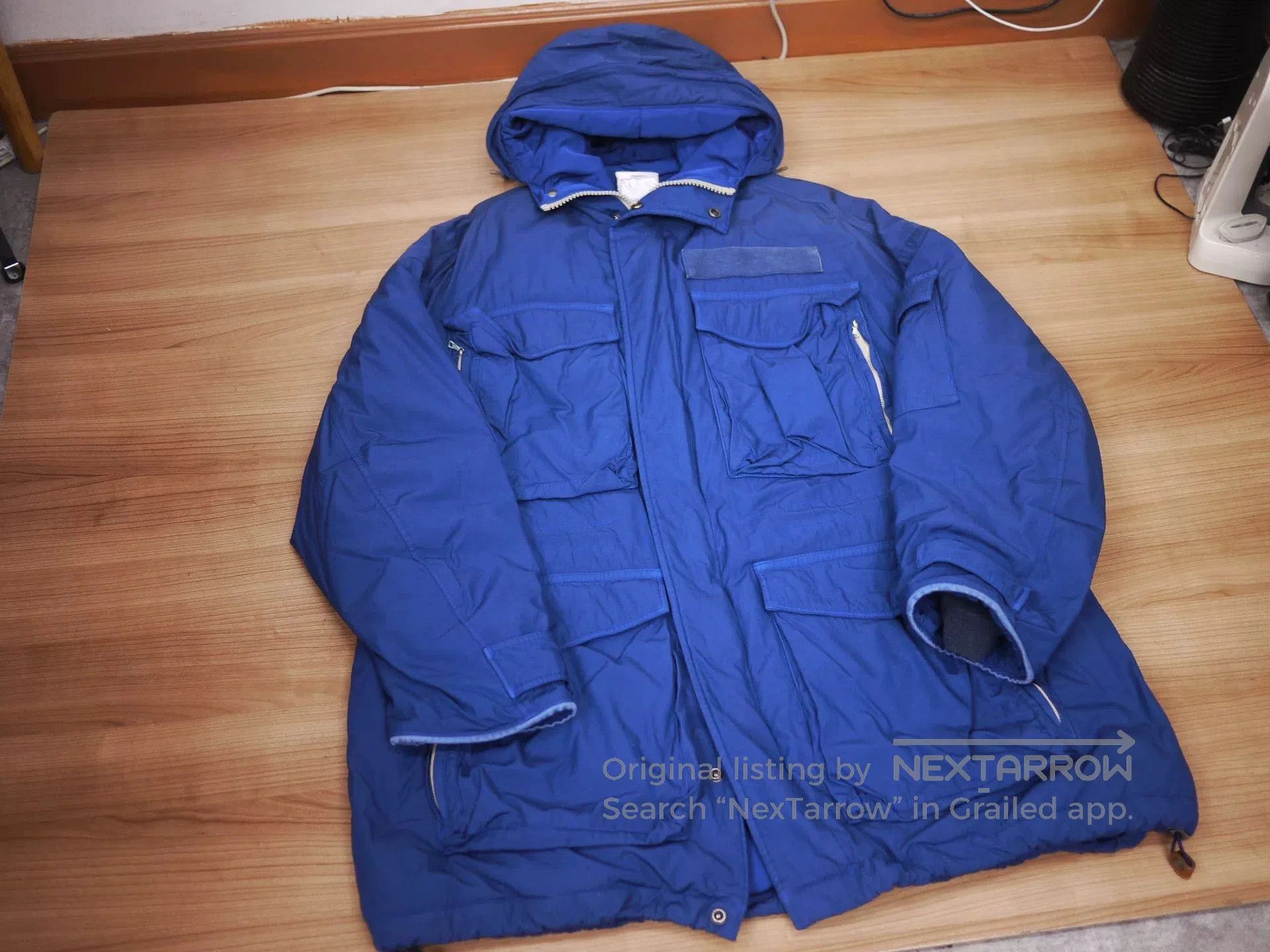Visvim visvim krupa field down jacket in blue. Size US M / EU 48-50 / 2 - 2 Thumbnail