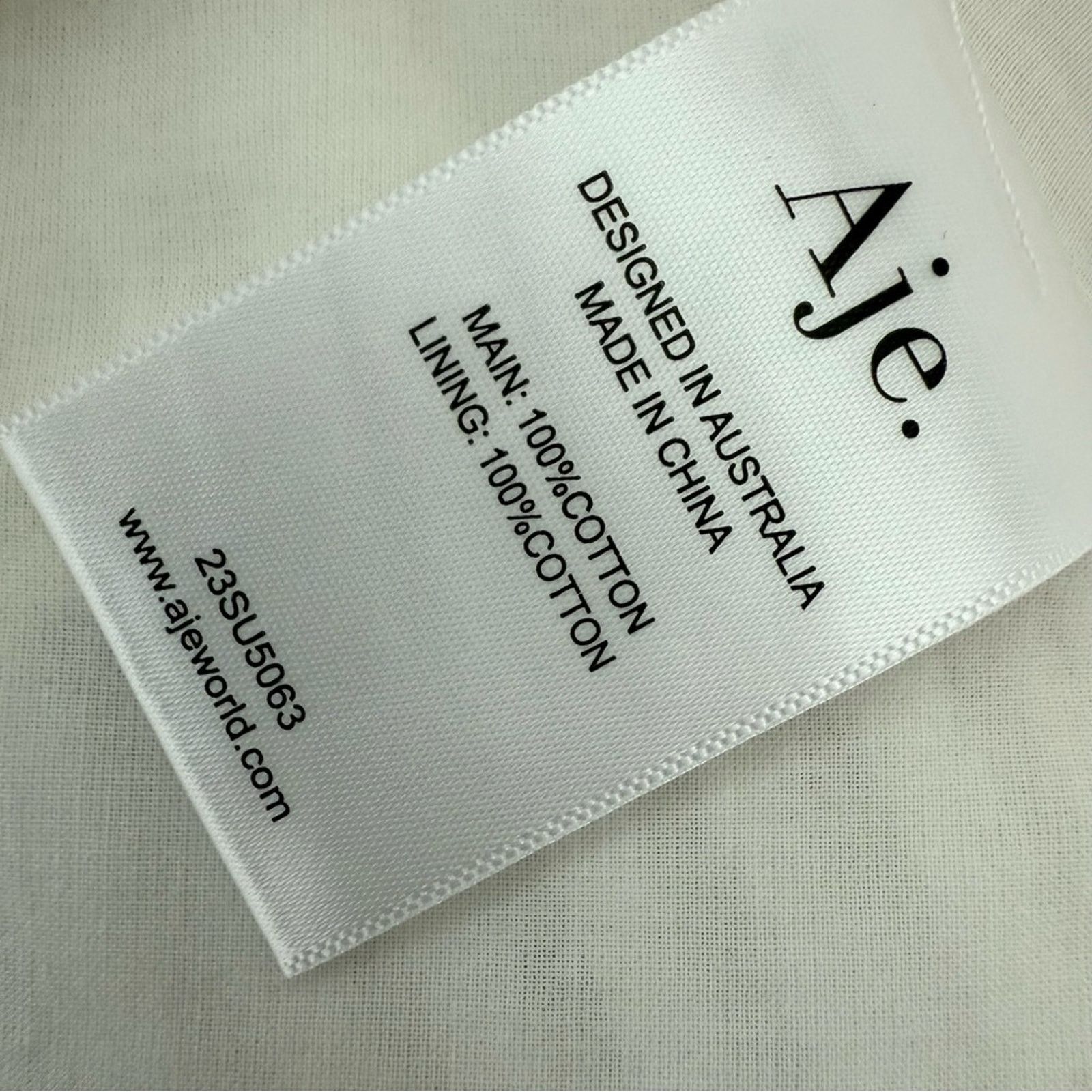 Aje NEW!!! AJE women white dress size 8 US Size M / US 6-8 / IT 42-44 - 13 Thumbnail