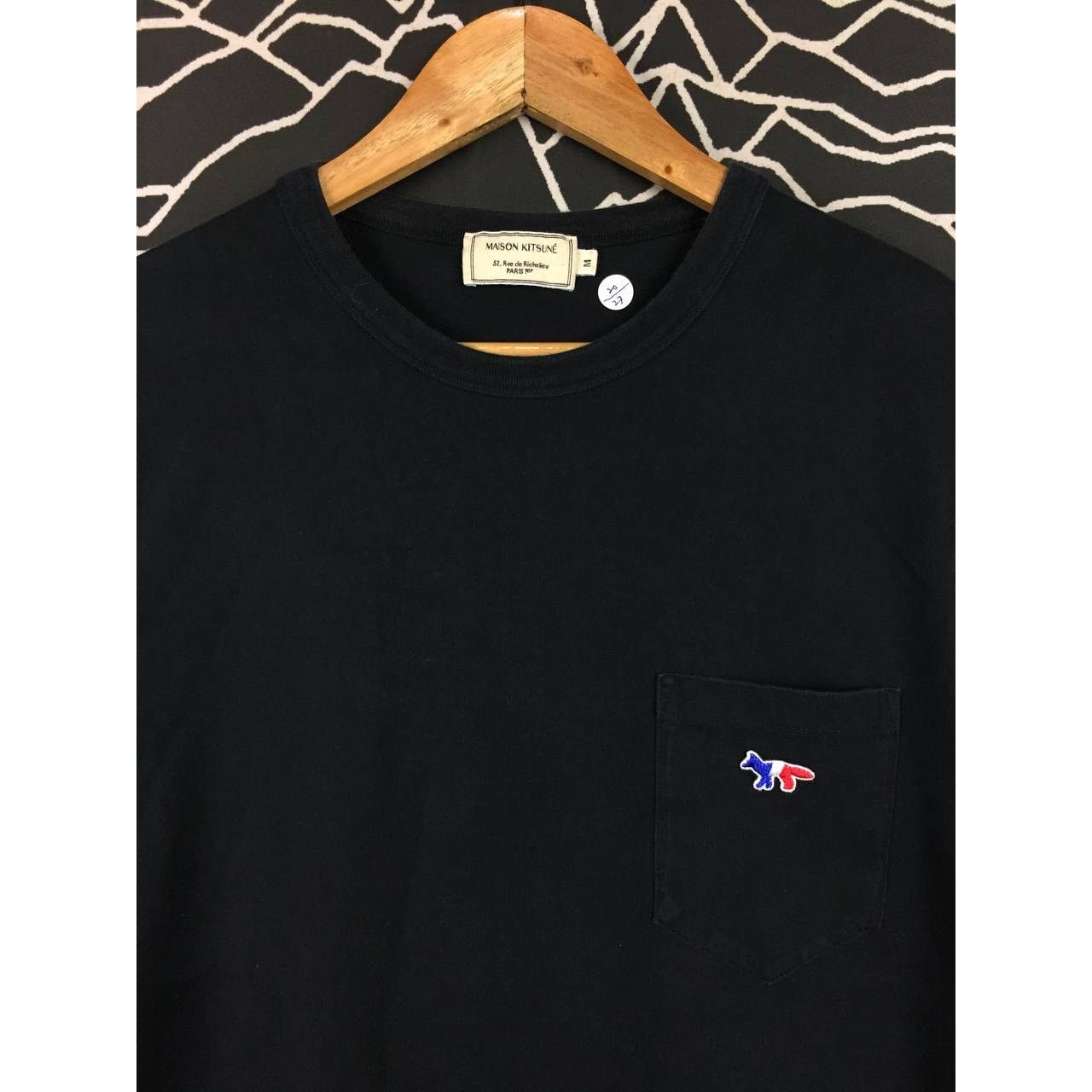 Vintage Maison Kitsune Made In Portugal Pocket Tee Size M Size US M / EU 48-50 / 2 - 3 Thumbnail
