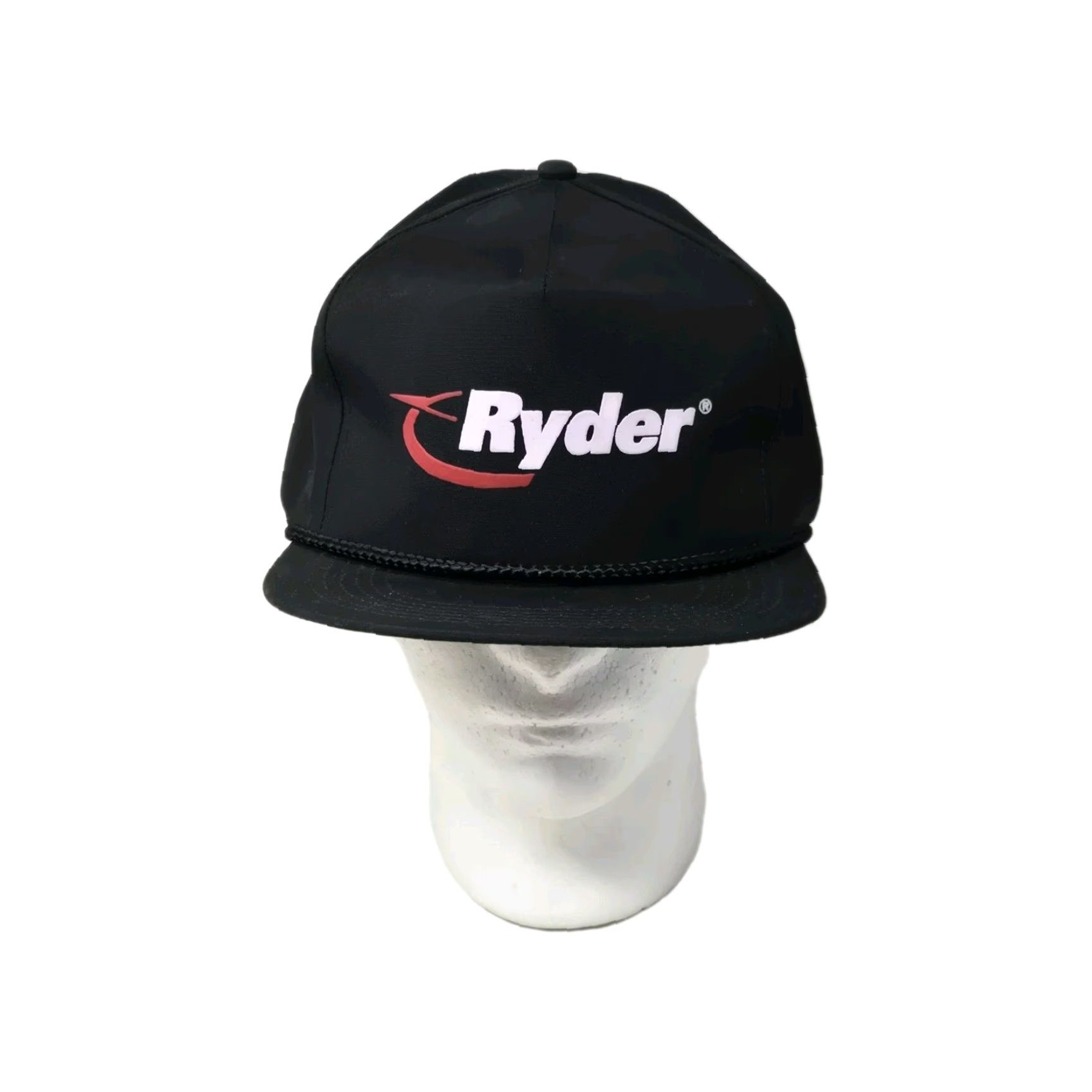 Vintage VTG Unbranded Hat Cap Black Trucker Snapback Adjustable Rope Vintage Casual Unisex Adults Men Women Size ONE SIZE - 2 Thumbnail