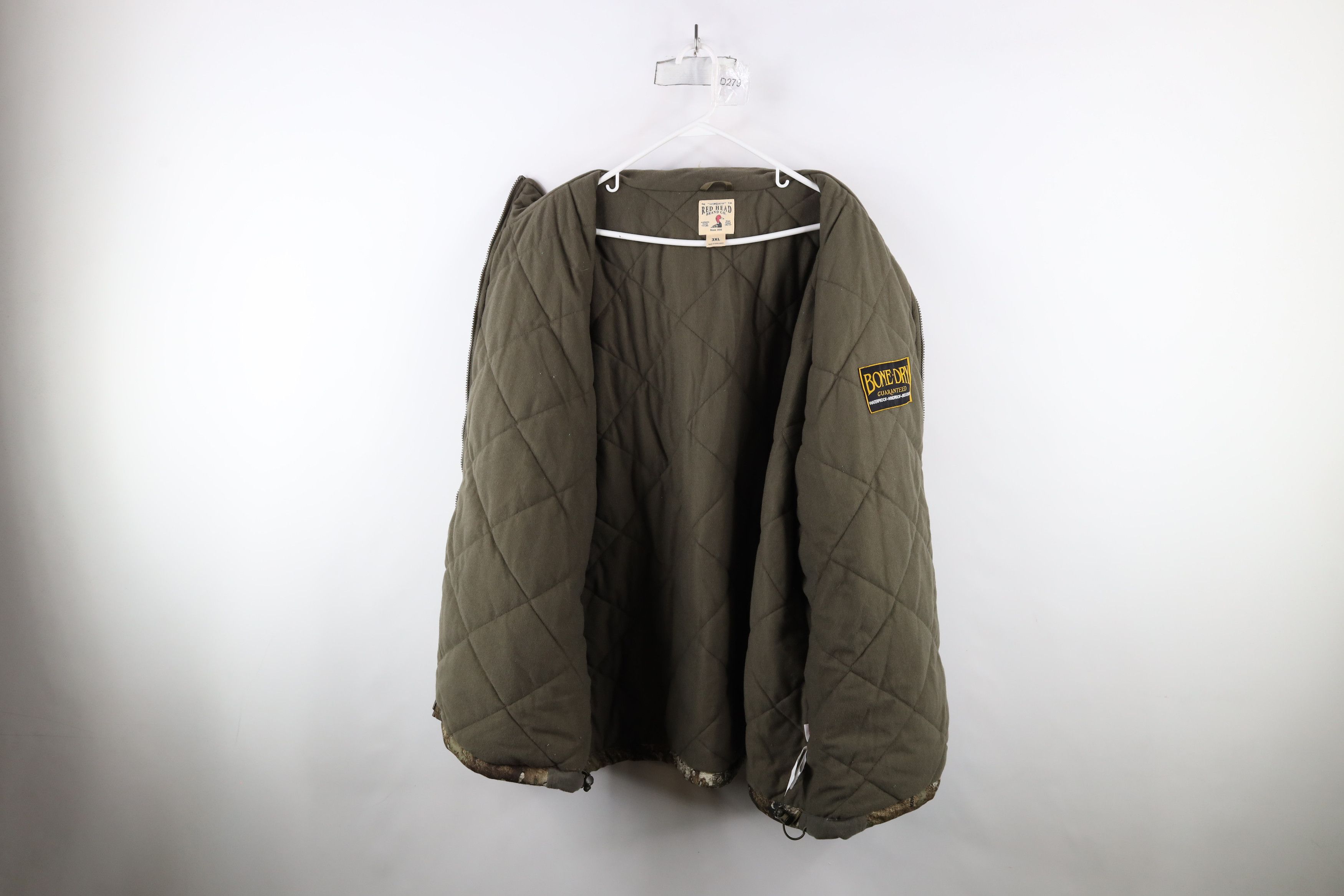 Vintage Vintage Streetwear Quilted Strata Camouflage Full Zip Jacket Size US XXL / EU 58 / 5 - 9 Thumbnail
