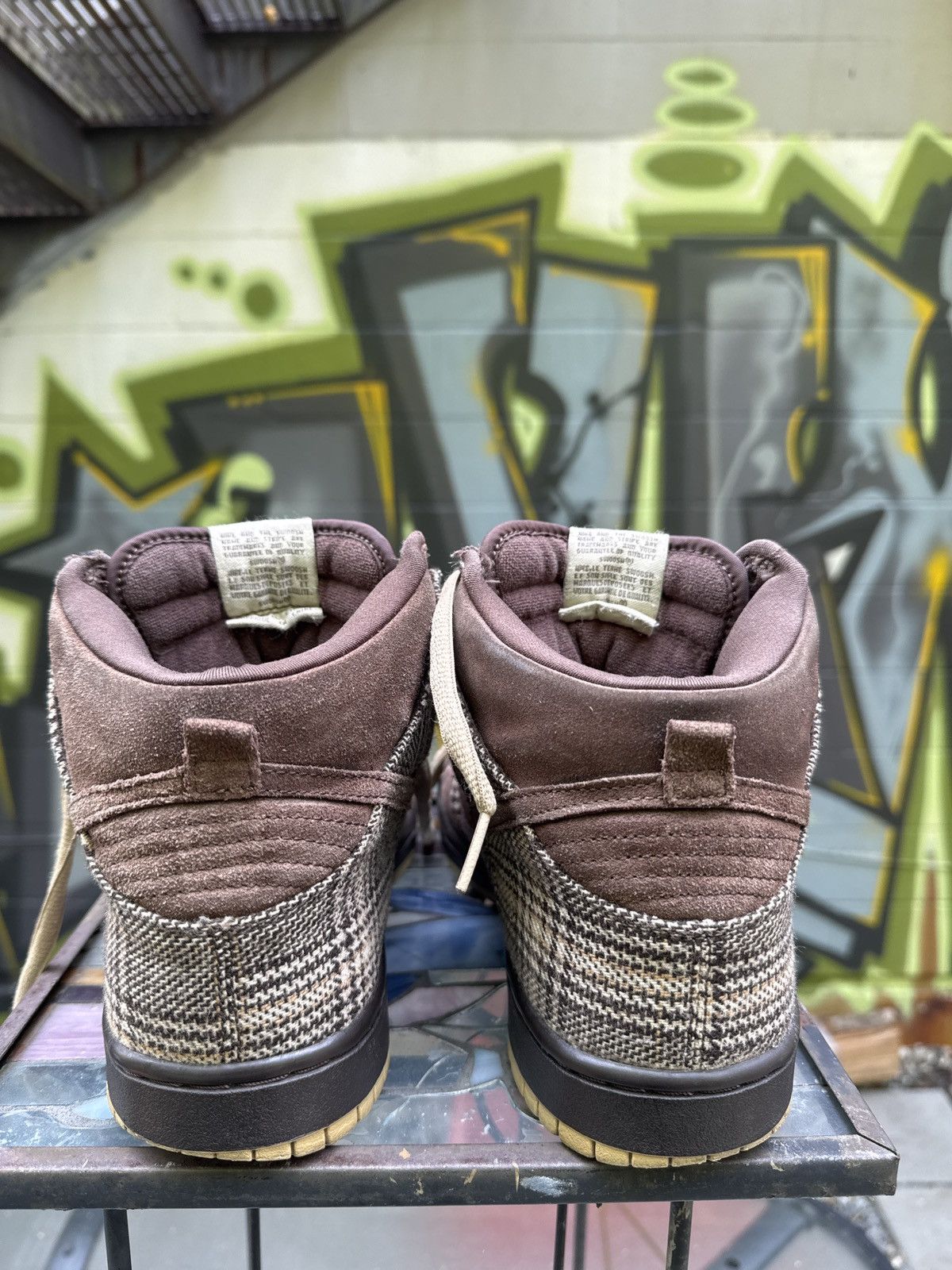 Nike Nike dunk “tweed” 2004 Size US 10 / EU 43 - 11 Thumbnail