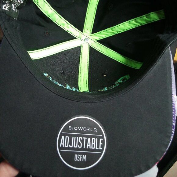 Other Bioworld Rick And Morty Adult Swim Snap Back Hat Cap Size ONE SIZE - 5 Thumbnail