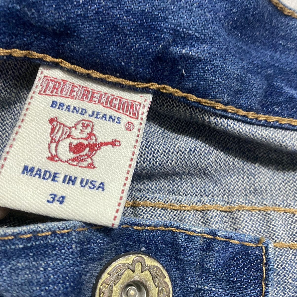 True Religion Vintage True Religion Joey Denim Flare Jeans Size US 34 / EU 50 - 18 Thumbnail
