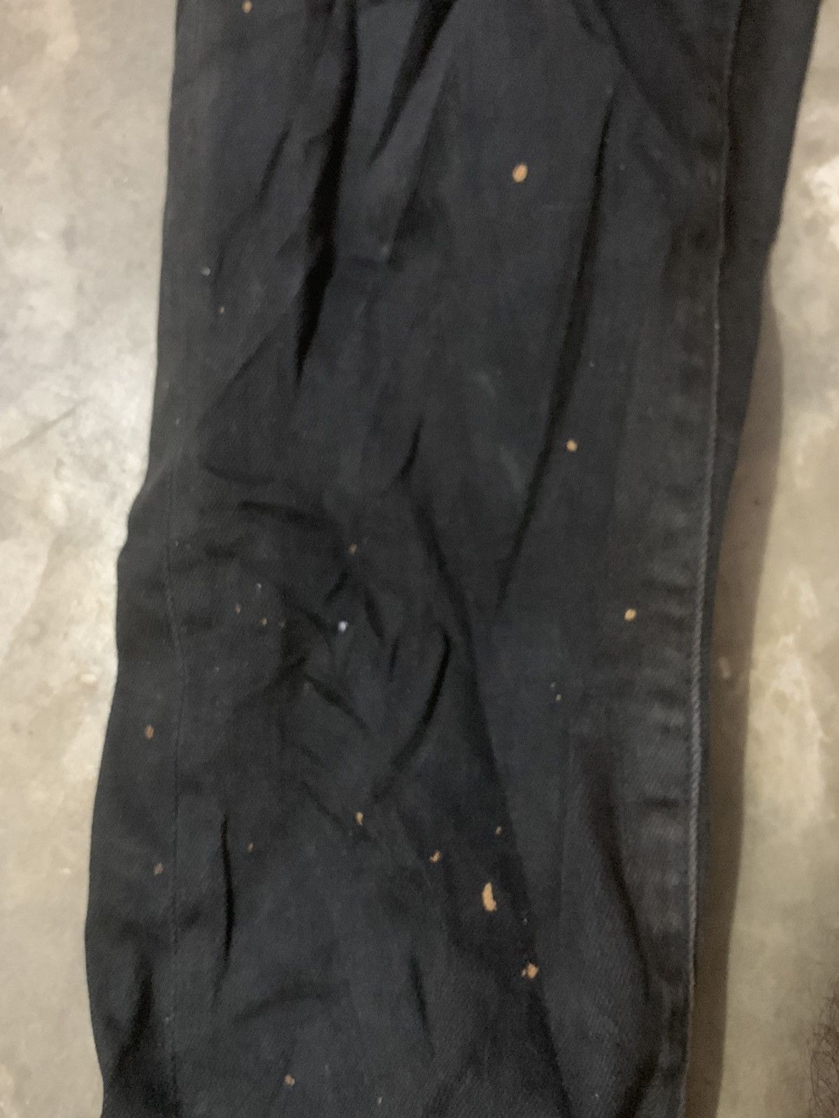 Japanese Brand Uniqlo Selvedge Distressed Denim Jeans Size US 35 - 4 Thumbnail