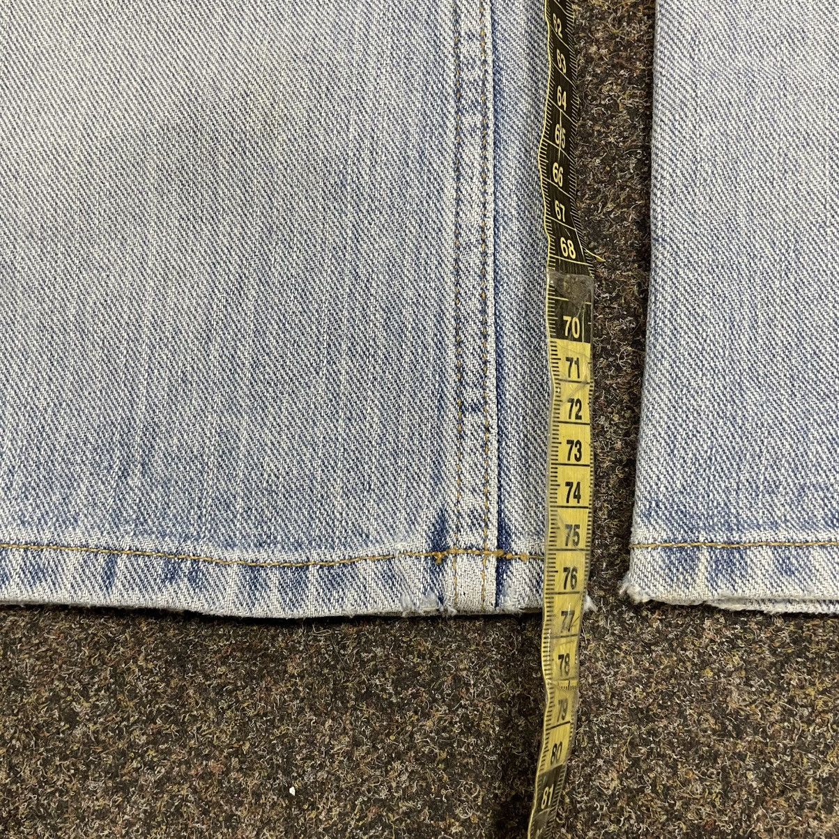 Vintage Vintage Y2K Light Wash Flared Wide Leg Jeans Skater Faded 29 Size US 29 - 6 Thumbnail