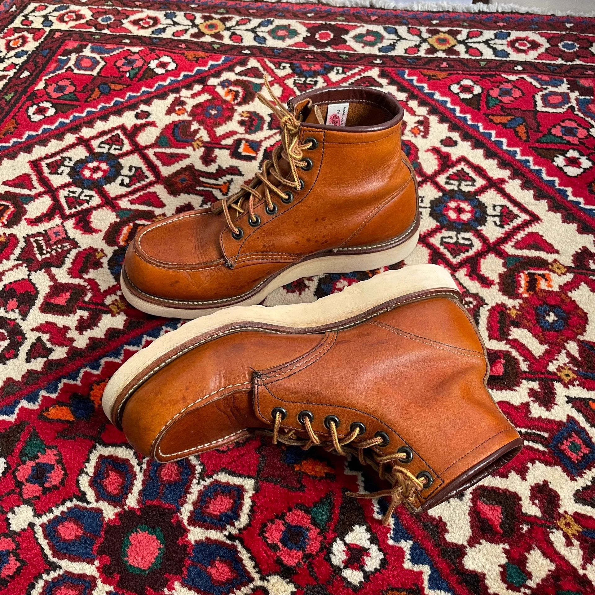 Red Wing Red Wing 875 Vintage Feather Tag 7.5E vs Viberg Whites Wesco Joe Maccoy Size US 7.5 / EU 40-41 - 4 Thumbnail