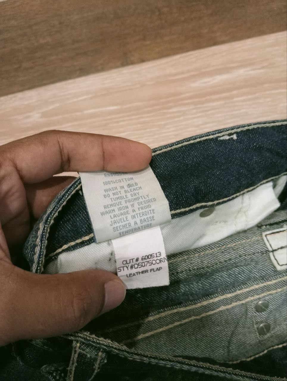 Robins Jeans VINTAGE ROBIN'S JEAN LEATHER POCKET CROPPED PANTS Size US 38 / EU 54 - 9 Thumbnail