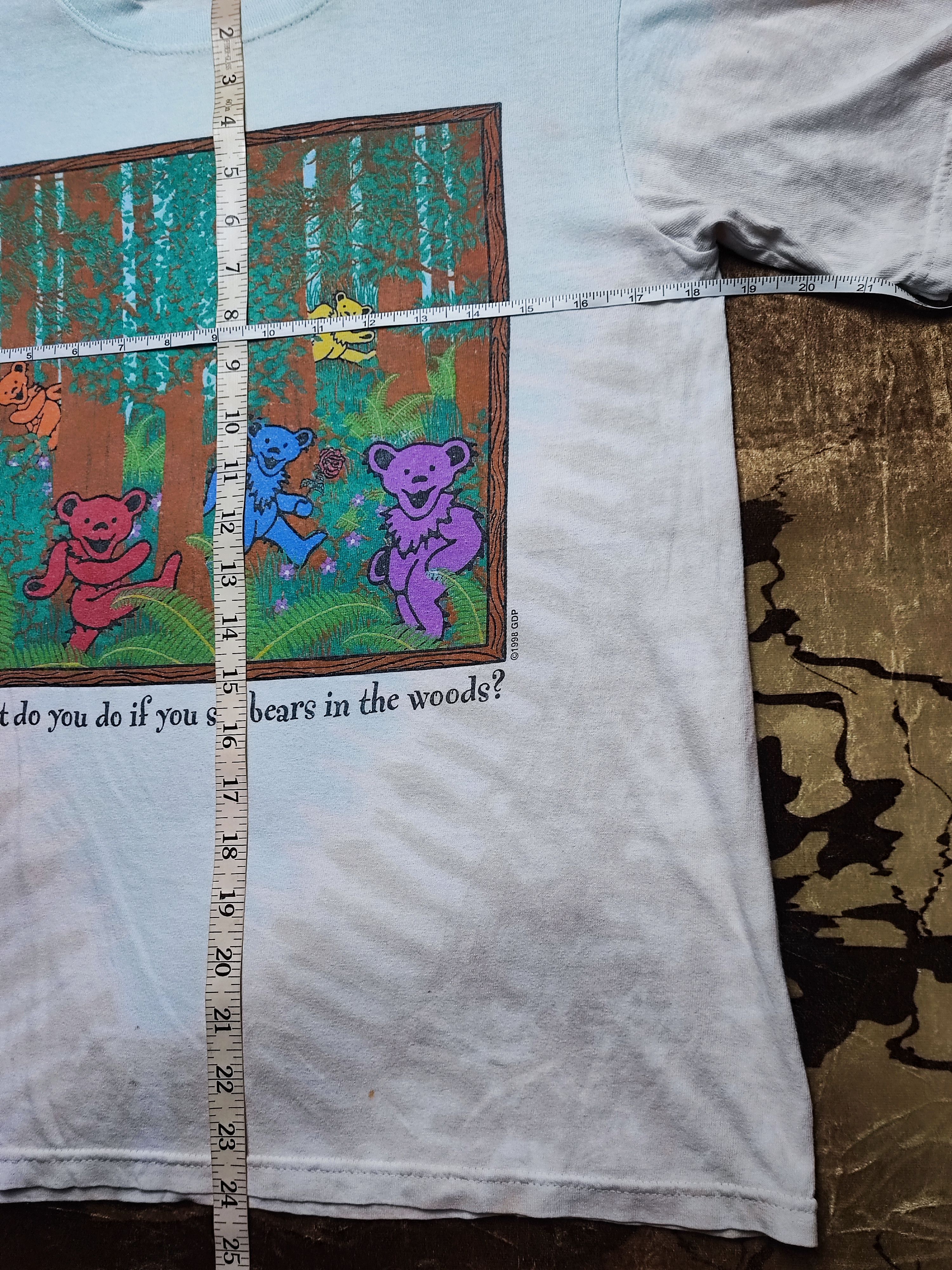 Band Tees × Grateful Dead × Vintage Vintage 1998 Grateful Dead Graphic T Shirt Size US S / EU 44-46 / 1 - 10 Thumbnail