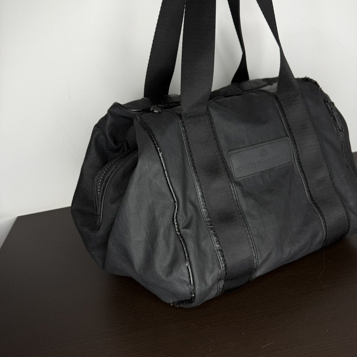 Adidas × Stella McCartney Adidas Stella McCartney Nylon Sports Bag Black Designer Size ONE SIZE - 2 Thumbnail