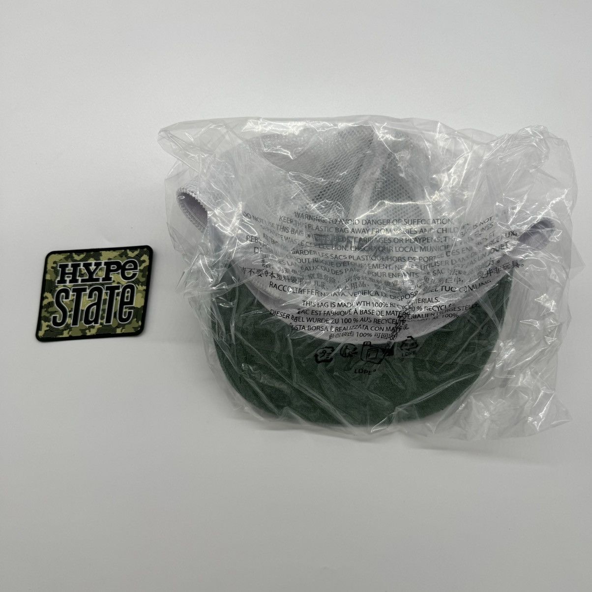 Supreme Supreme Terry Mesh Back 5-Panel Work Teal Size ONE SIZE - 2 Thumbnail