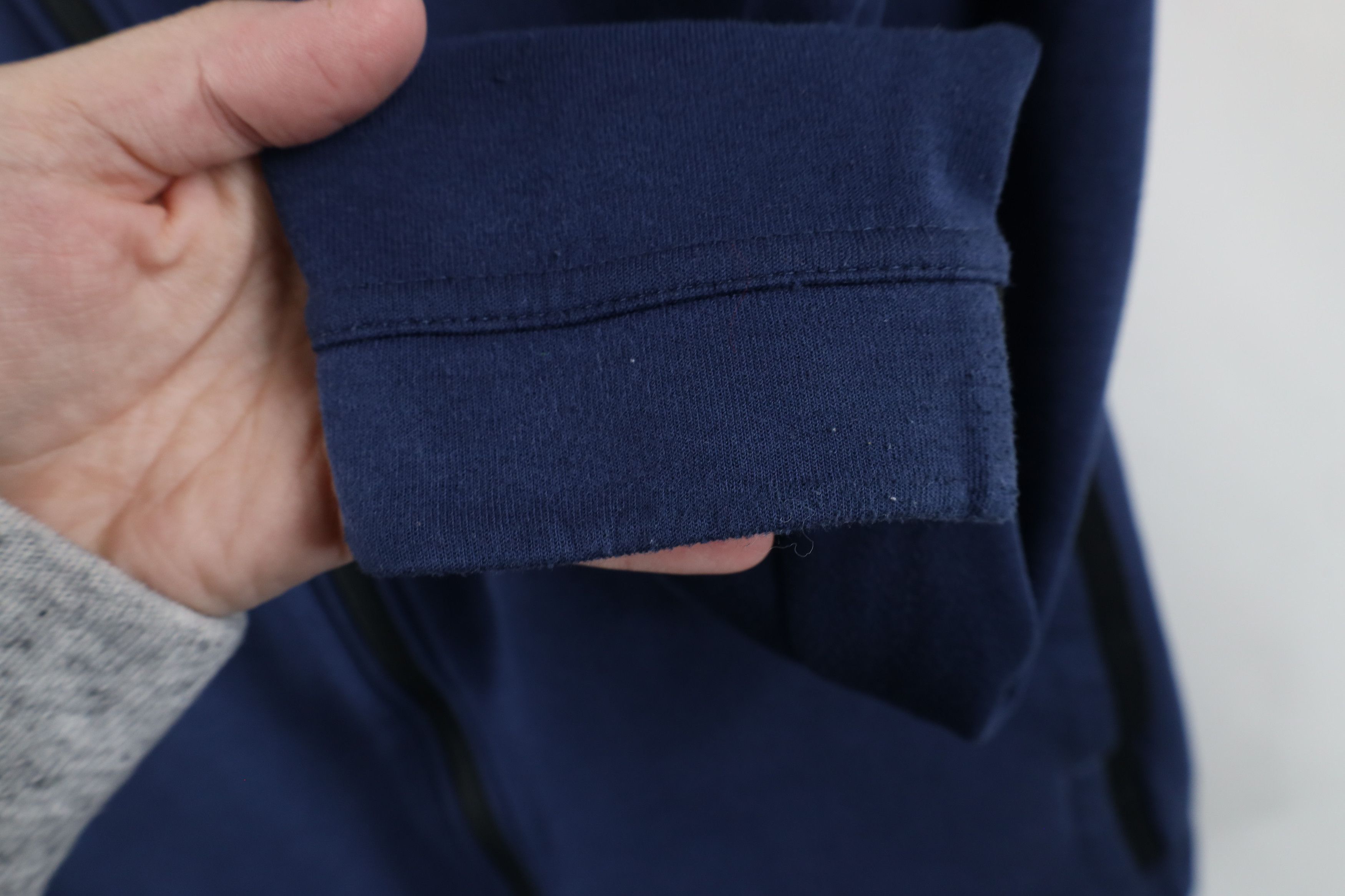 Nike × Vintage Nike Big Swoosh Logo Tech Fleece Full Zip Hoodie Sweatshirt Size US M / EU 48-50 / 2 - 8 Thumbnail
