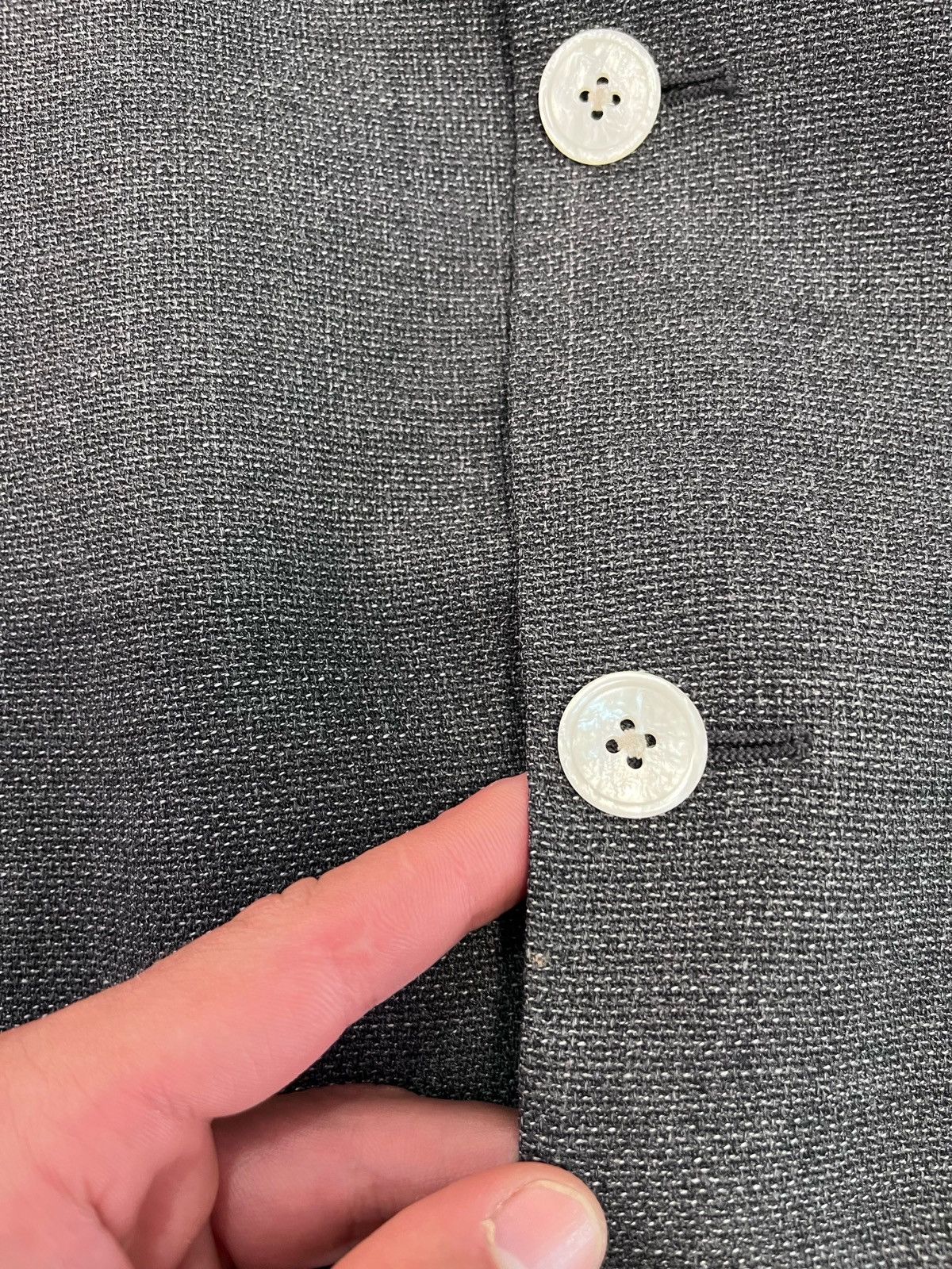 Boggi Boggi Milano Mens Blazer Jacket Wool Made In Italy Size 52 Size 52R - 7 Thumbnail