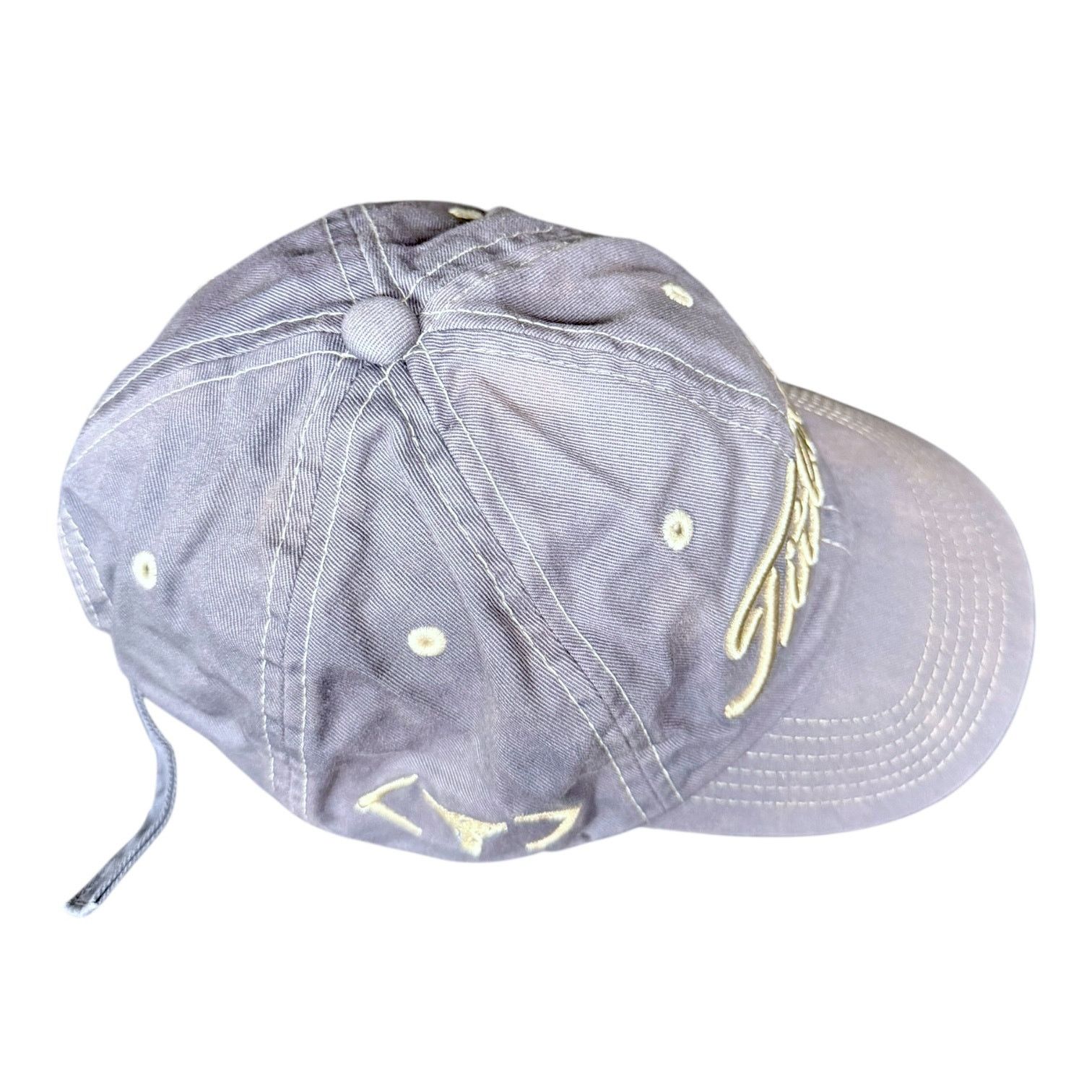 Titleist Titleist Blue & White Strapback 100% Cotton Golfing Hat - OS Size ONE SIZE - 5 Thumbnail