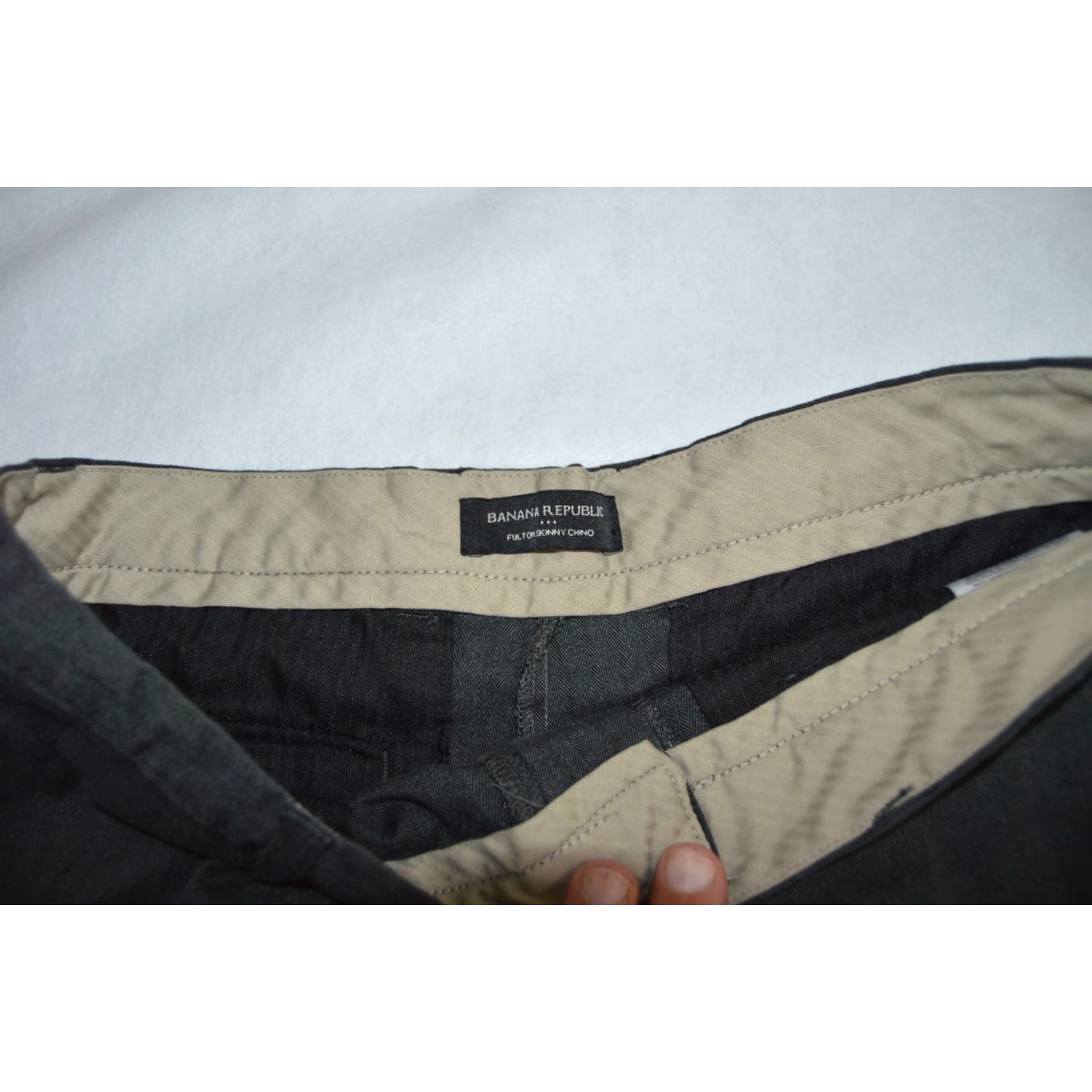 Banana Republic Banana Republic Shorts Men 30 Gray Fulton Skinny Chino Casual Cotton Pockets Size US 30 / EU 46 - 4 Thumbnail