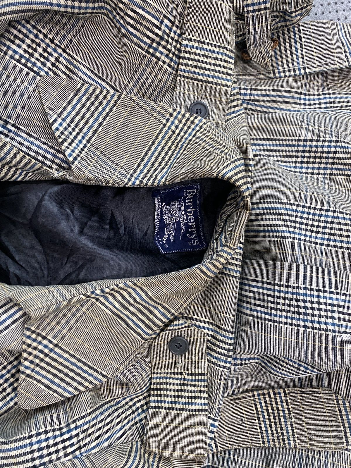 Burberry Prorsum VINTAGE BURBERRY PROSUM DOUBLE BREAST TRENCH COAT CHECKERED Size US M / EU 48-50 / 2 - 7 Thumbnail