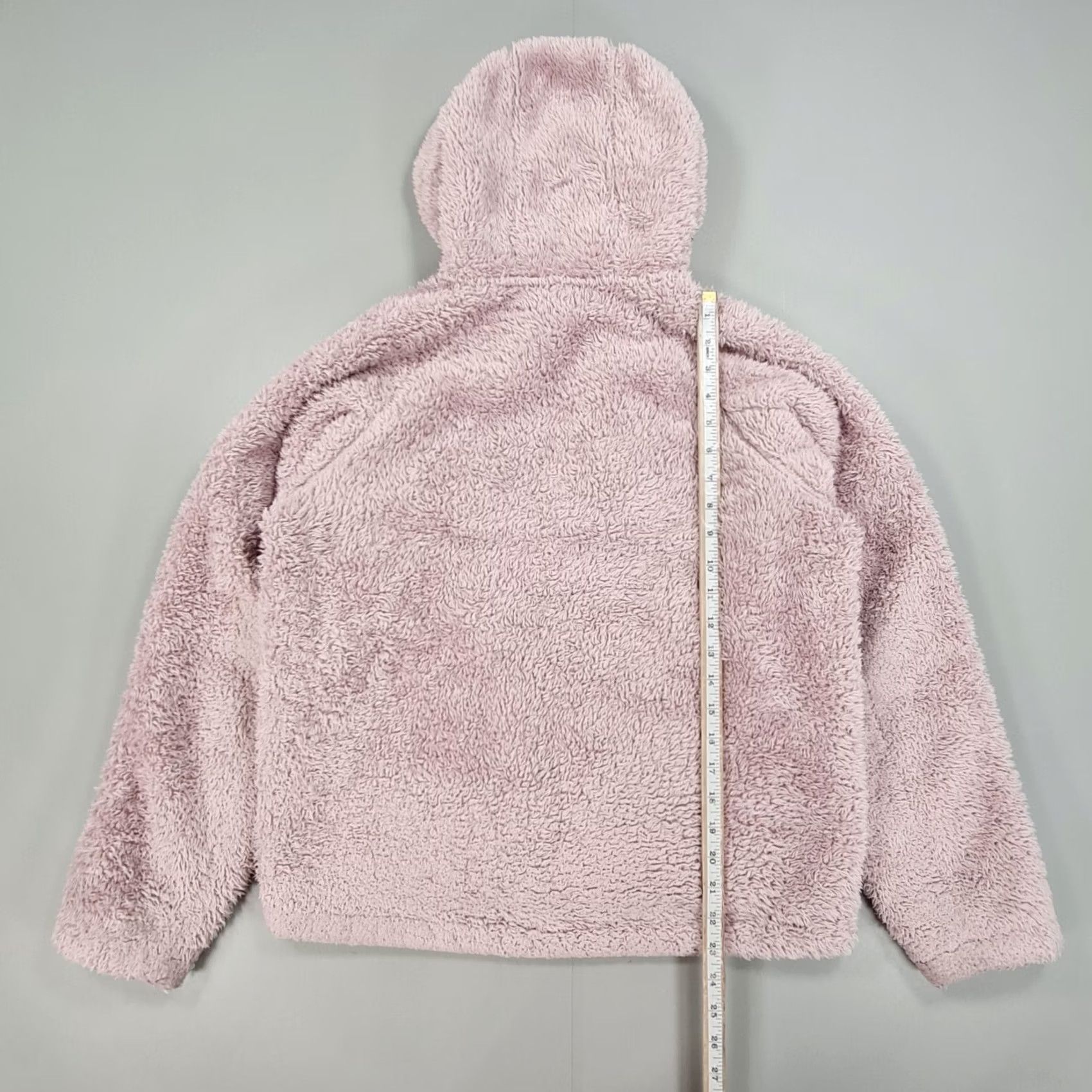 Uniqlo Uniqlo Jacket Blue M Full Zip Hooded Sherpa Fleece Women’s Medium Size Pocketed Regular Polyester Vintage: No Size M / US 6-8 / IT 42-44 - 6 Thumbnail