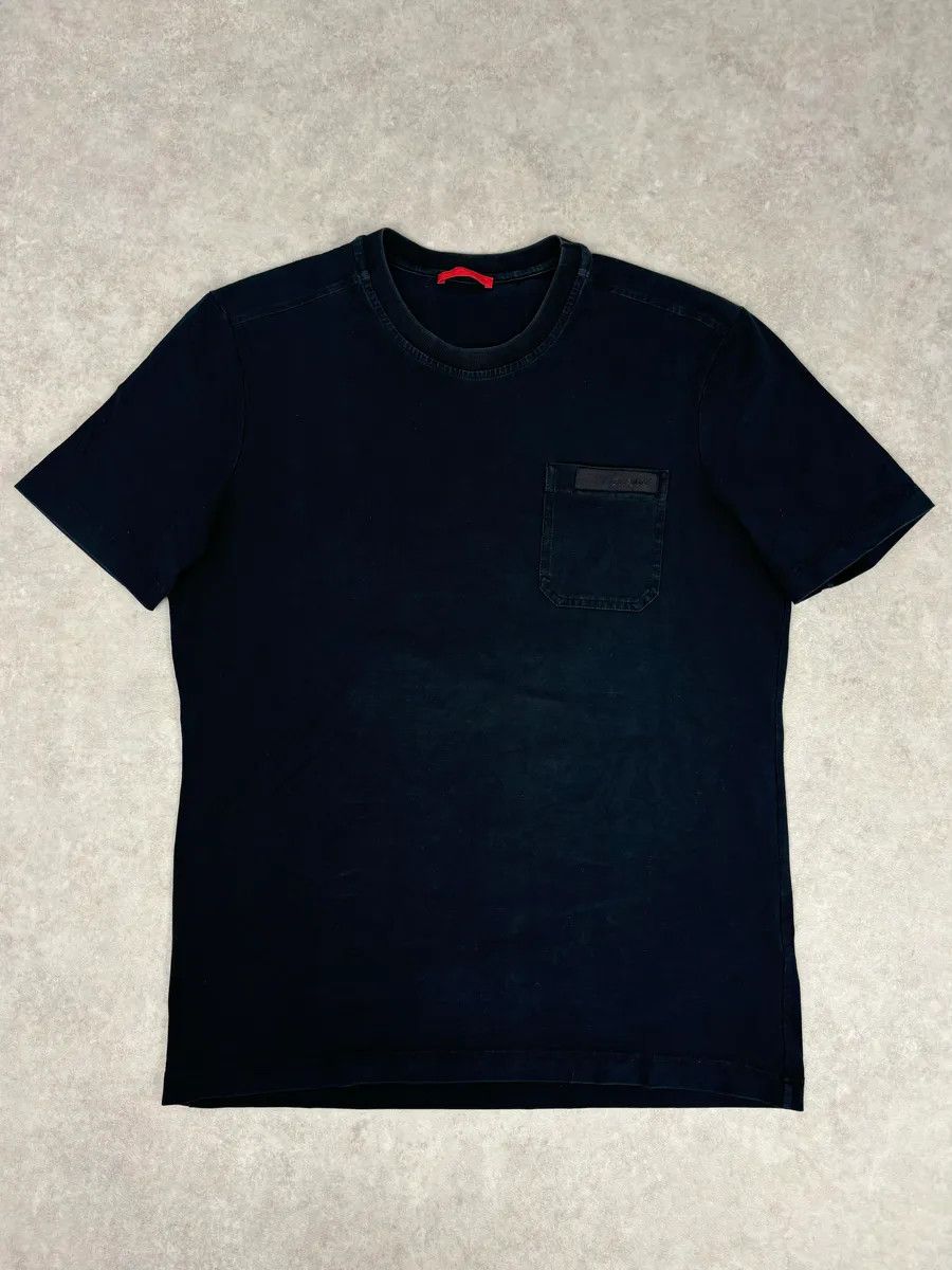 Prada SS2008 Prada Black Chest Pocket T-Shirt Size US S / EU 44-46 / 1 - 1 Thumbnail